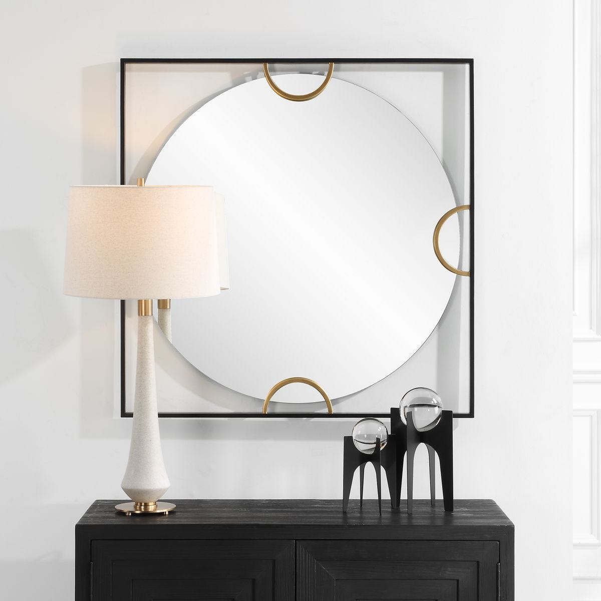 Hinson Square Mirror – Mirrors by Uttermost | Sutter & Vale