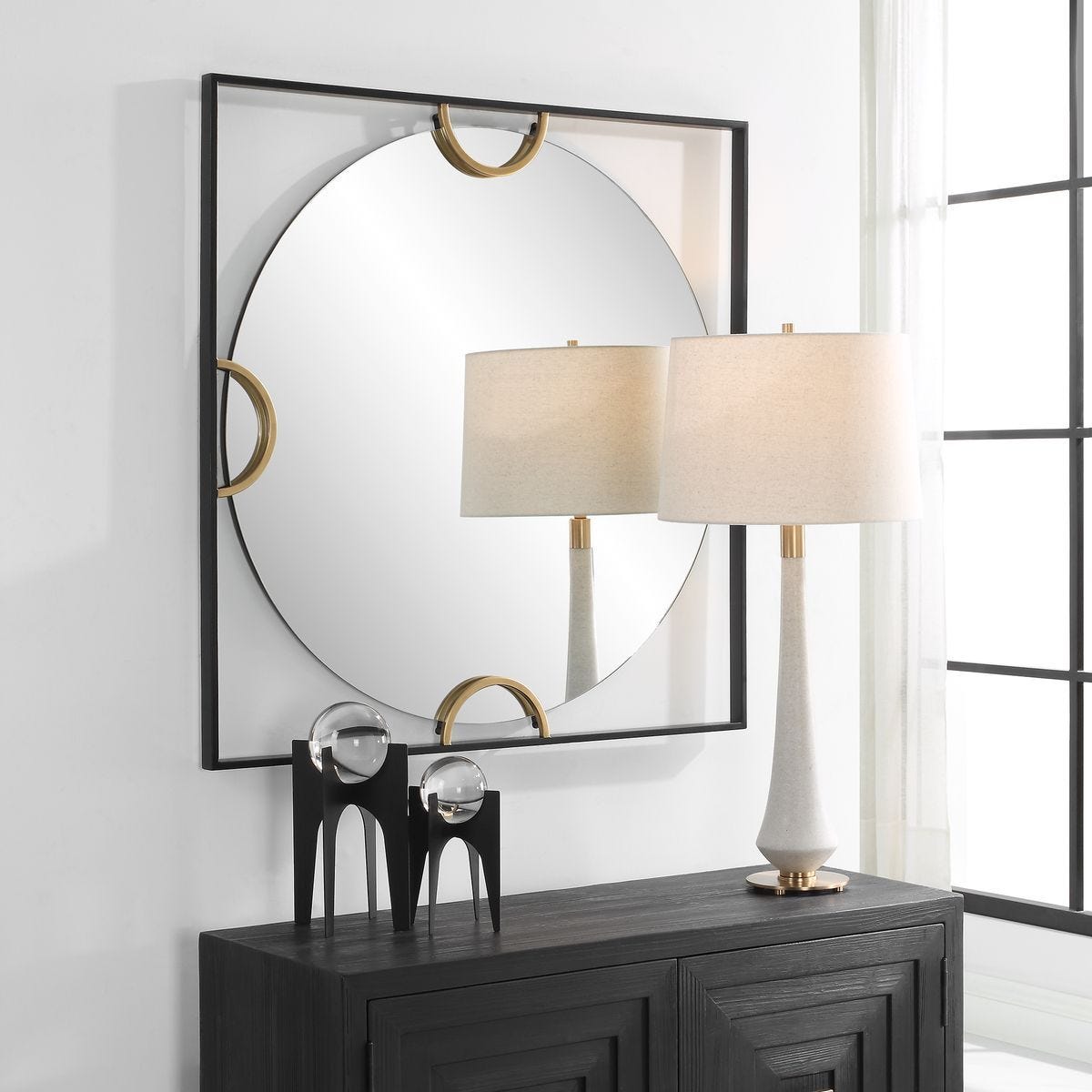 Hinson Square Mirror – Mirrors by Uttermost | Sutter & Vale