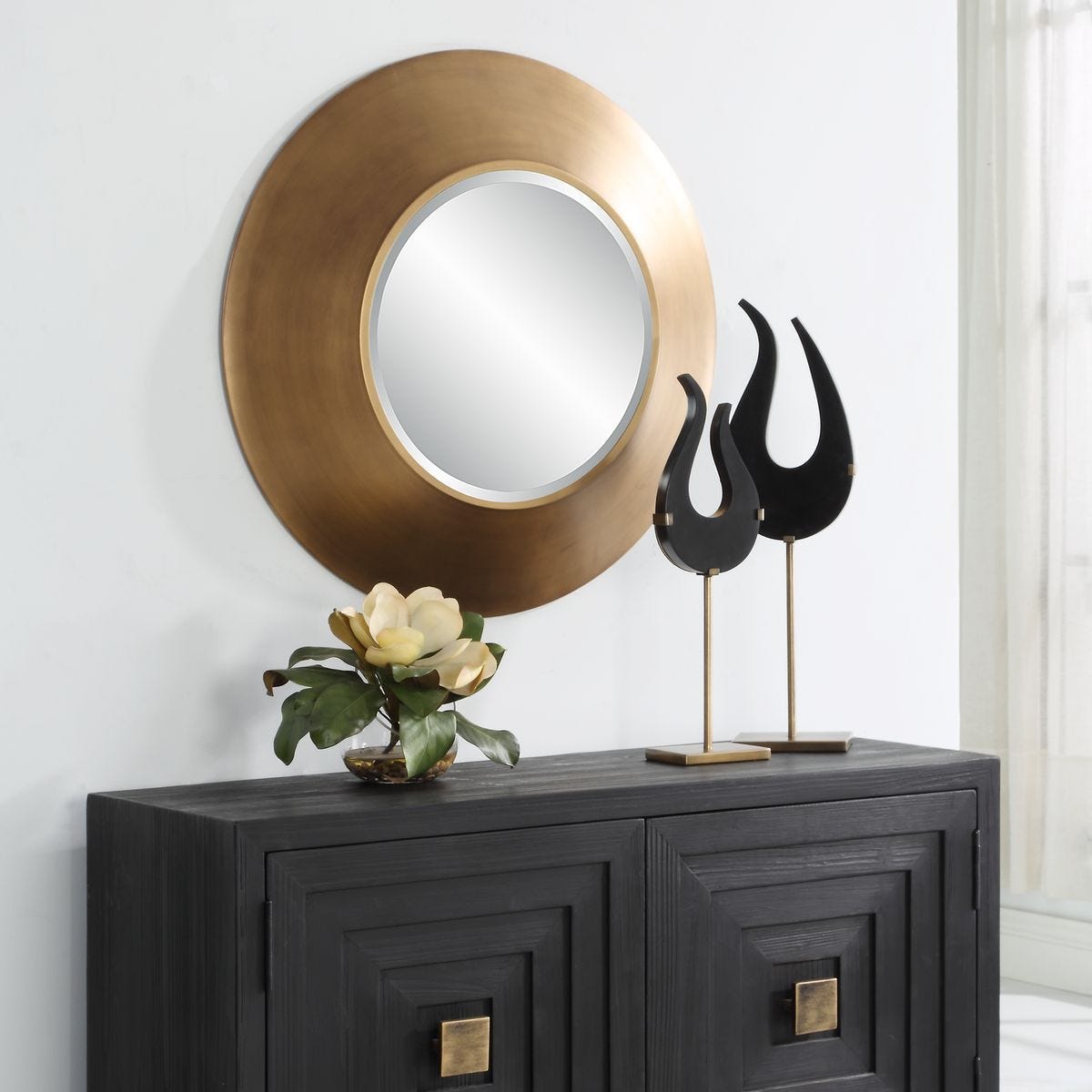 Contessa Round Mirror – Mirrors by Uttermost | Sutter & Vale