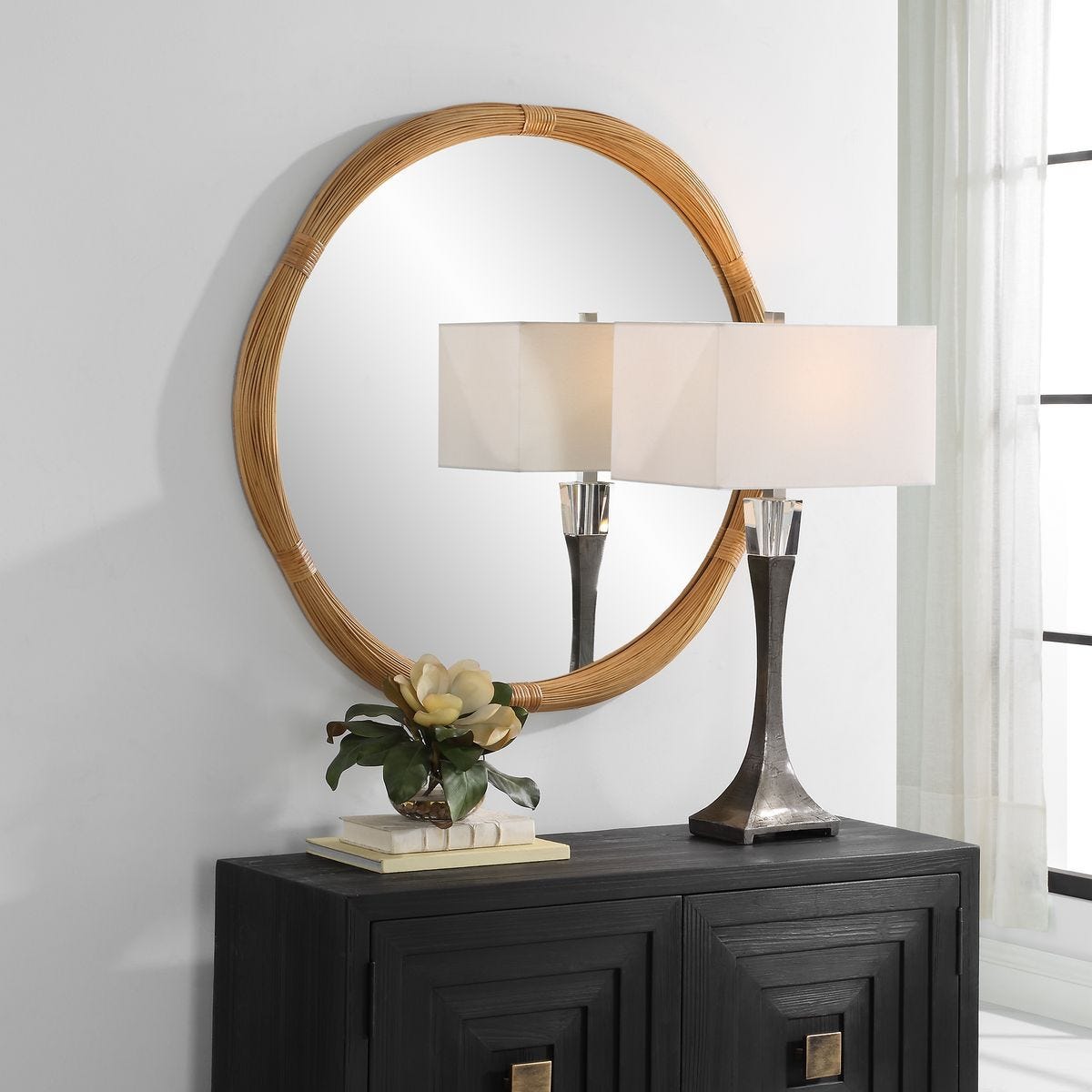 Salina Round Mirror – Mirrors by Uttermost | Sutter & Vale