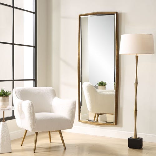On Point Tall Mirror, Gold