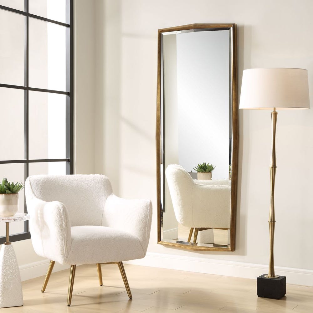 On Point Tall Mirror, Gold