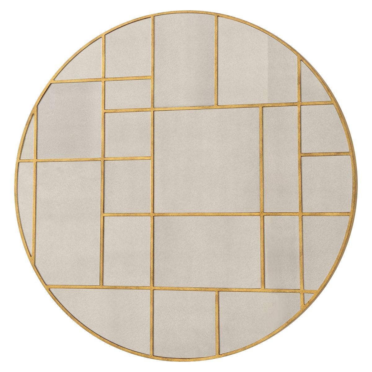Geometric Round Mirror – Mirrors by Uttermost | Sutter & Vale