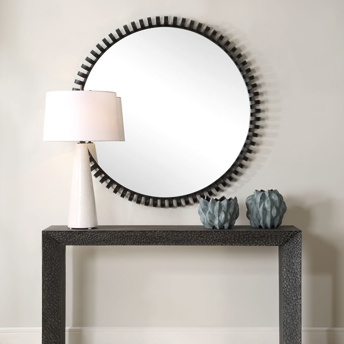 Corona Round Mirror – Mirrors by Uttermost | Sutter & Vale