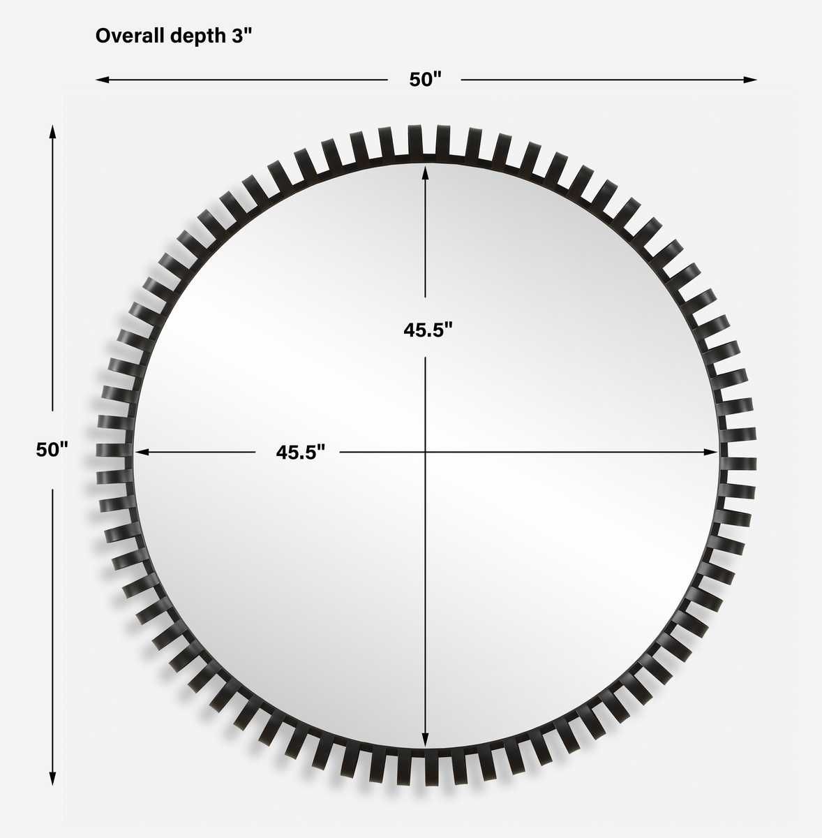 Corona Round Mirror – Mirrors by Uttermost | Sutter & Vale