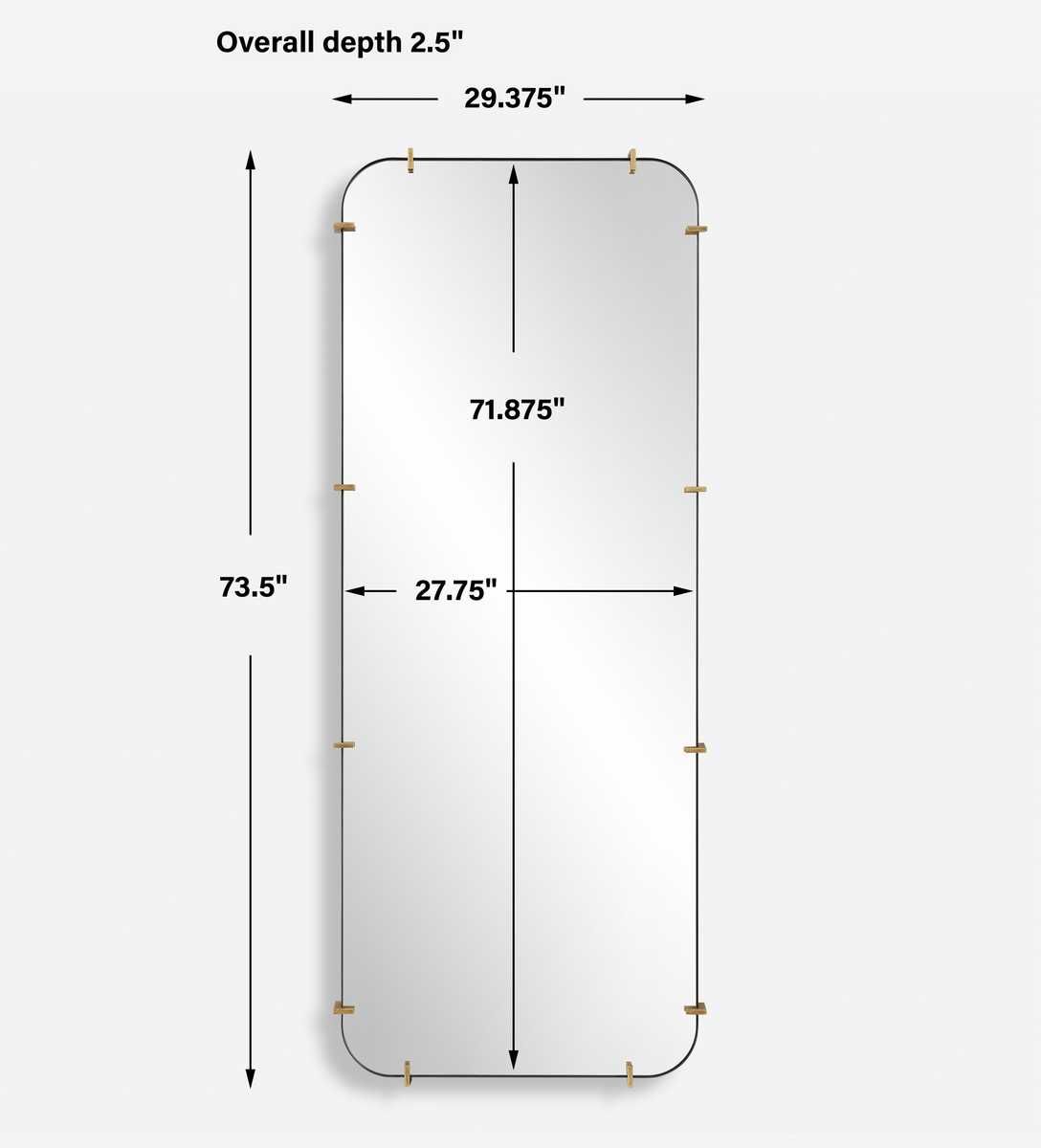 Pali Tall Mirror – Mirrors by Uttermost | Sutter & Vale