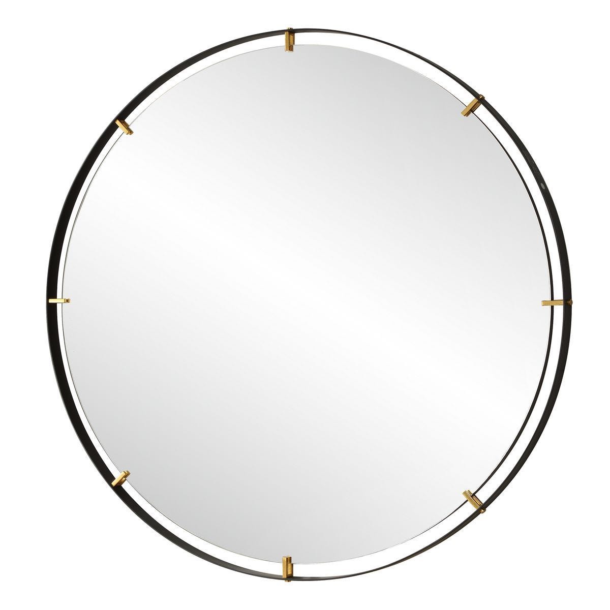 Grand Pendulum Round Mirror – Mirrors by Uttermost | Sutter & Vale