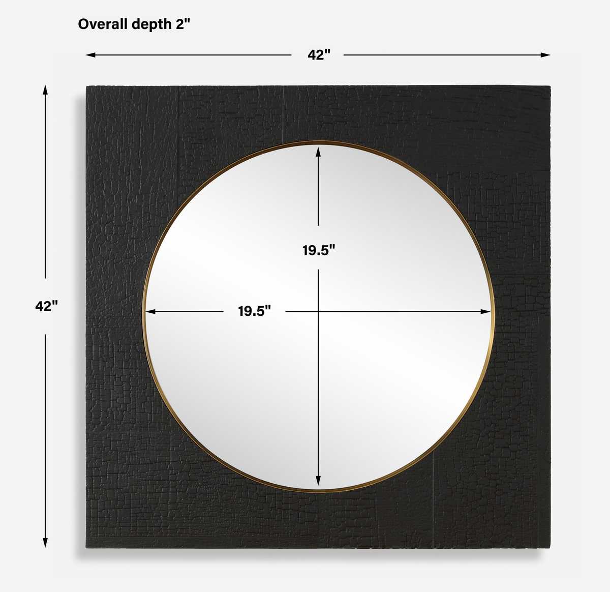 Ember Square Mirror