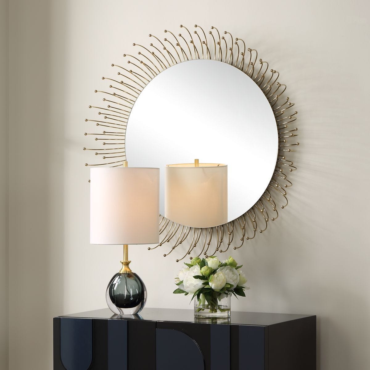 Aga Round Mirror – Mirrors by Uttermost | Sutter & Vale