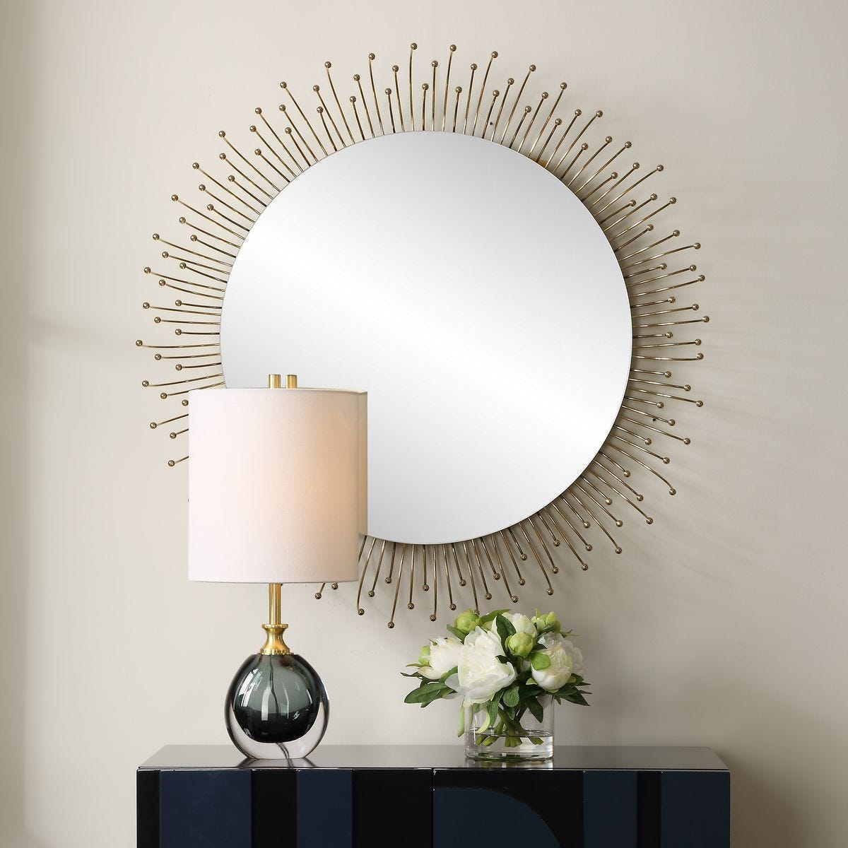Aga Round Mirror – Mirrors by Uttermost | Sutter & Vale