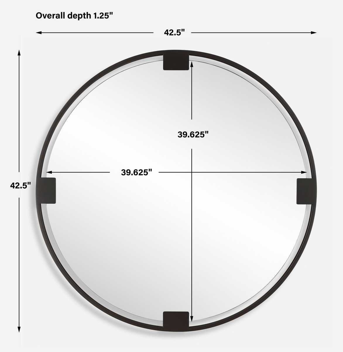 Cornelia Round Mirror