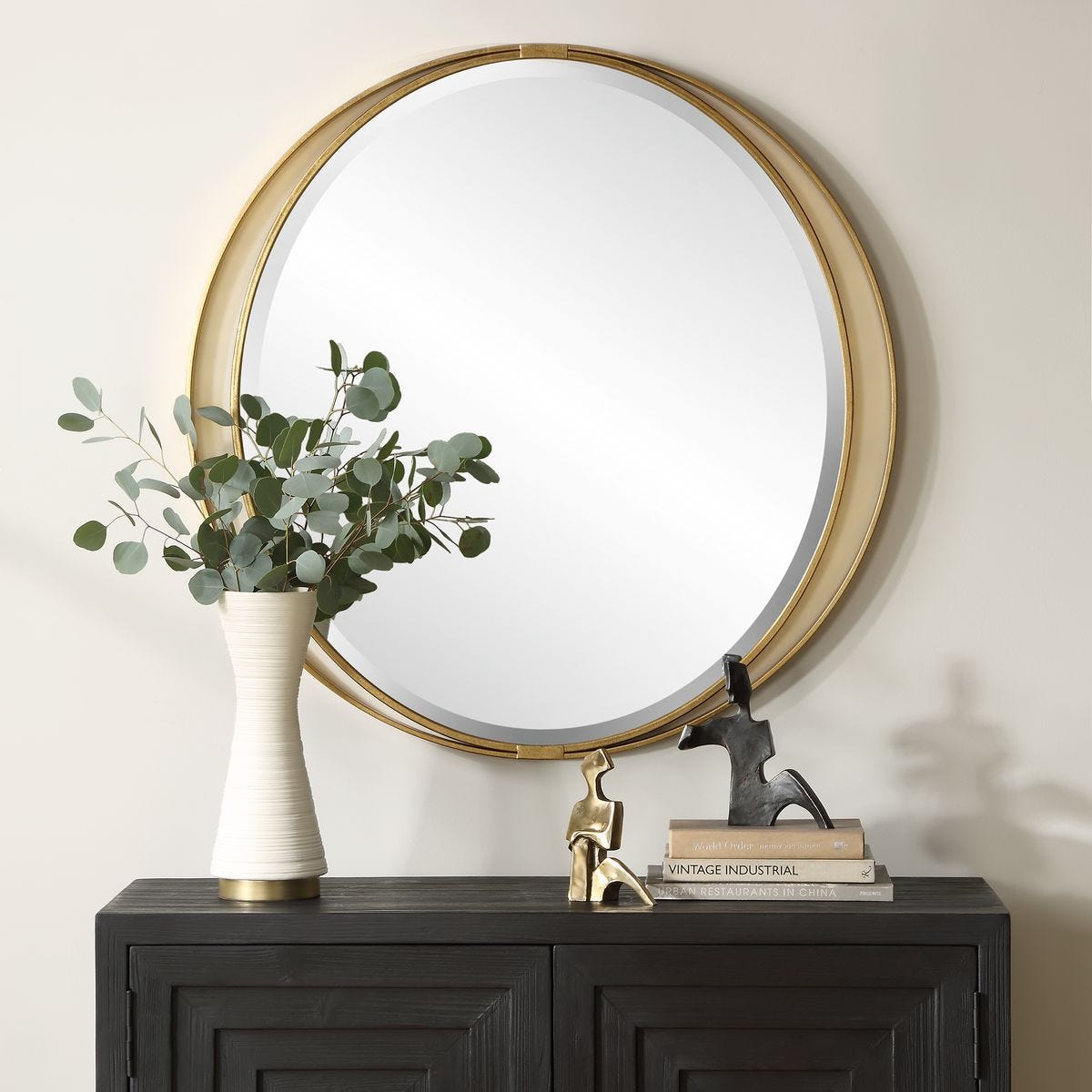 Rhodes Round Mirror – Mirrors by Uttermost | Sutter & Vale
