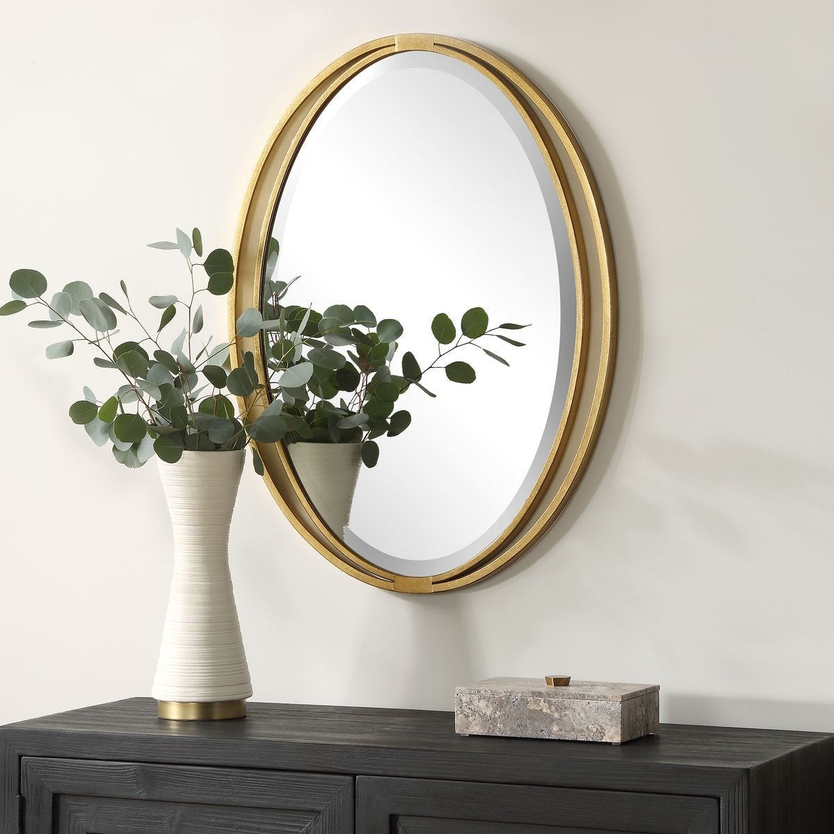 Rhodes Oval Mirror – Mirrors by Uttermost | Sutter & Vale