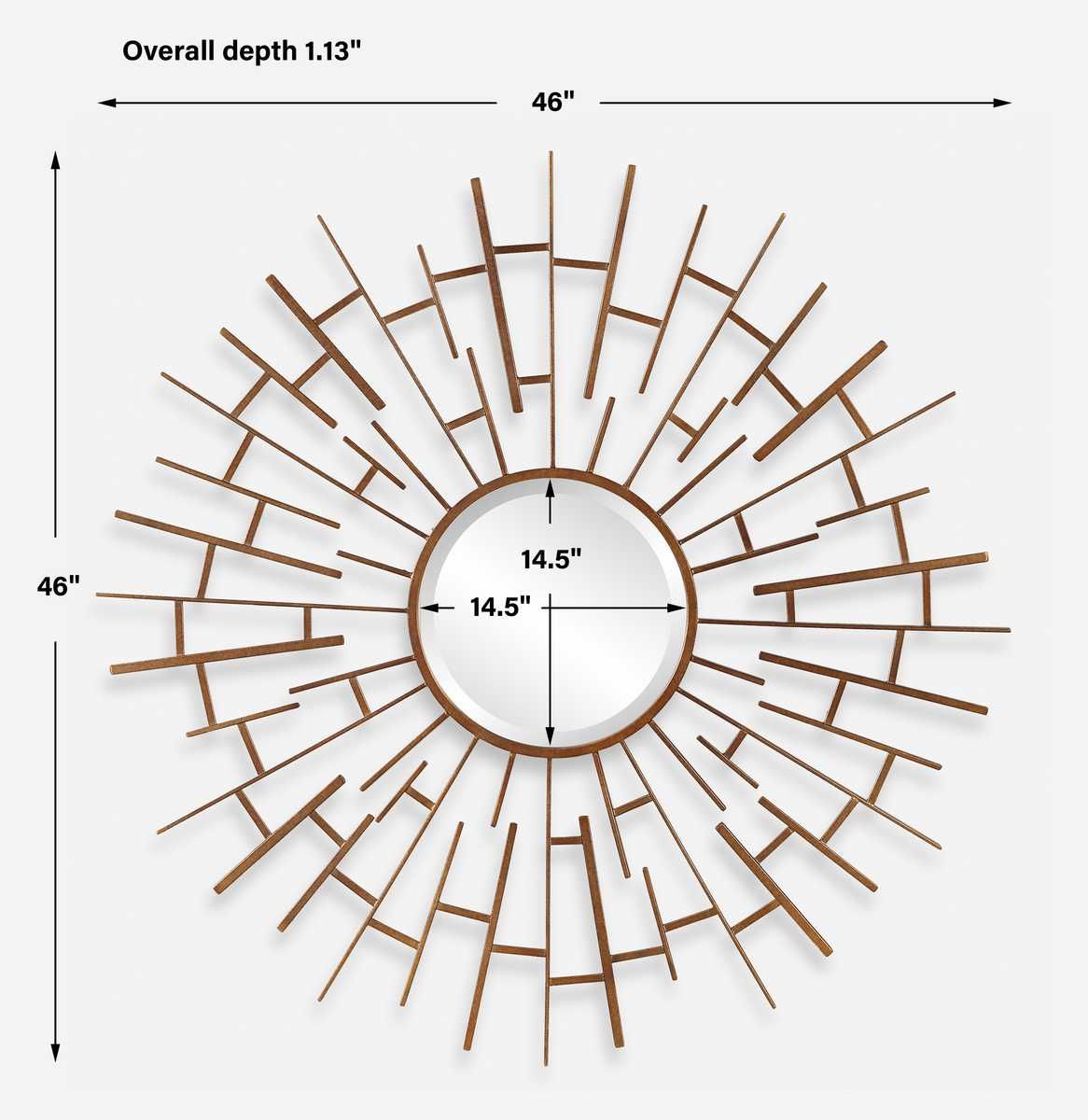 Tangled Round Mirror – Mirrors by Uttermost | Sutter & Vale