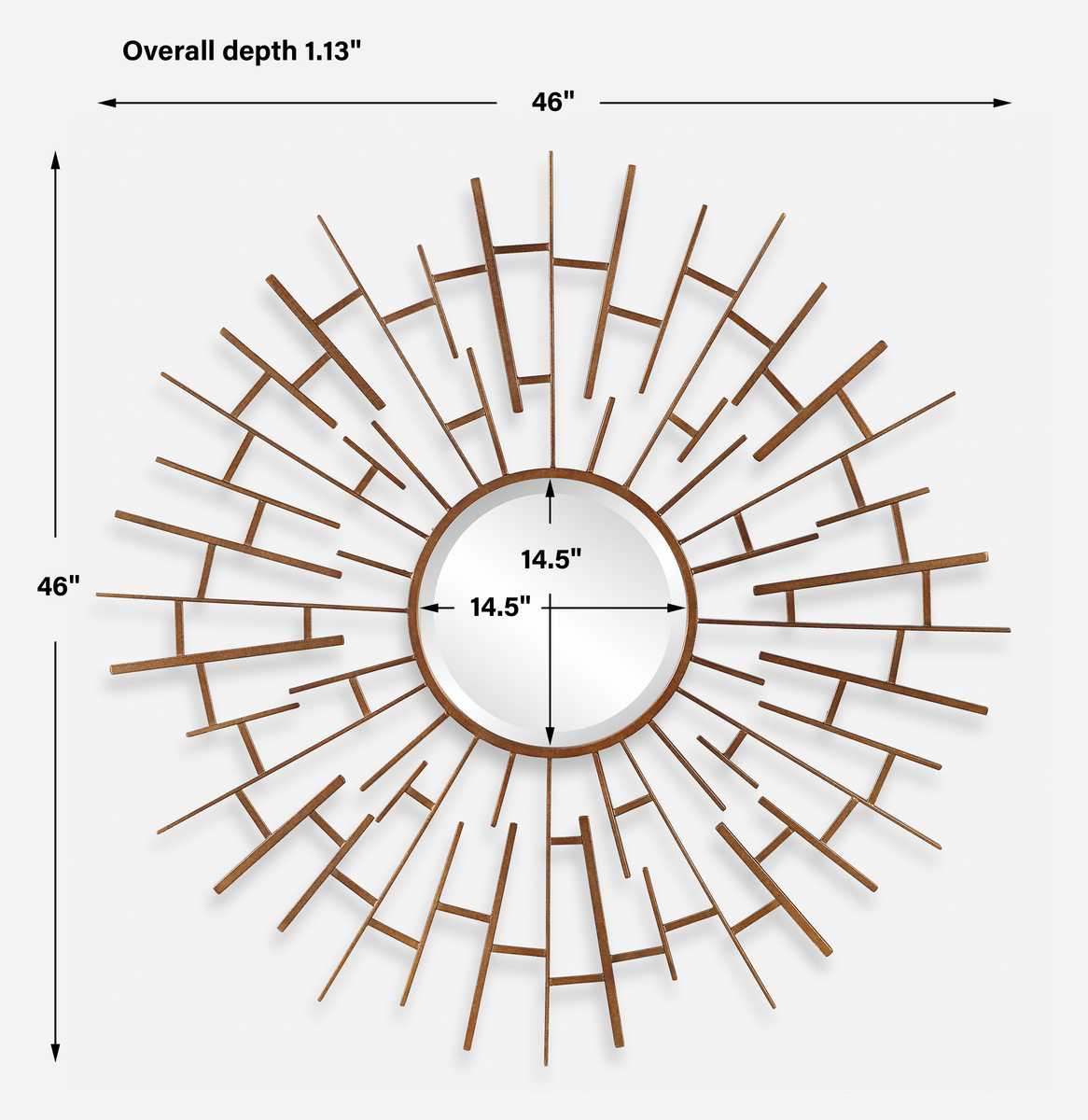 Tangled Round Mirror