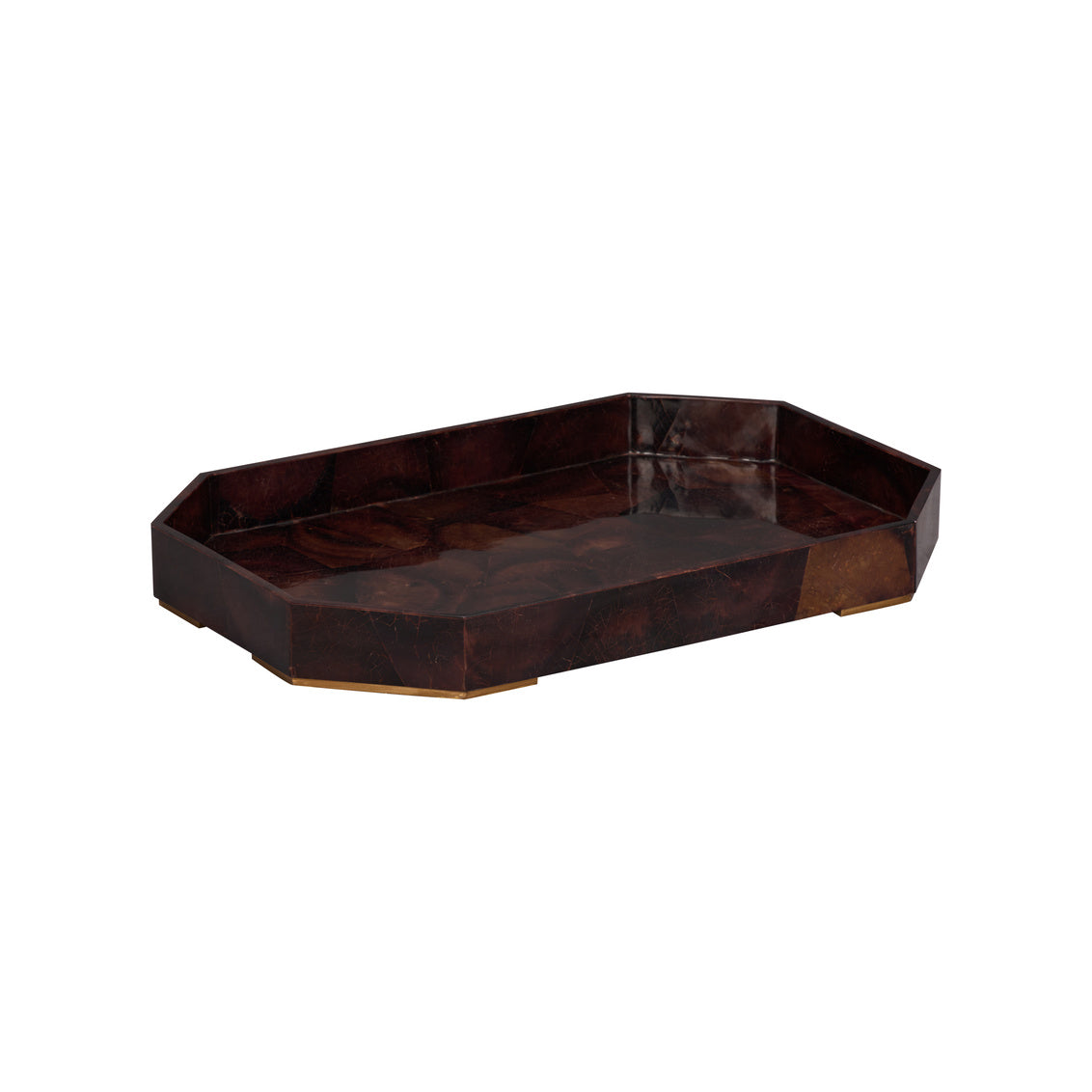 Dasanti Tray - Brown Penshell