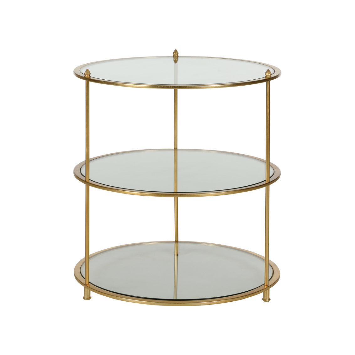 Regal Side Table - Gold in 28.5 / Iron - Chelsea House