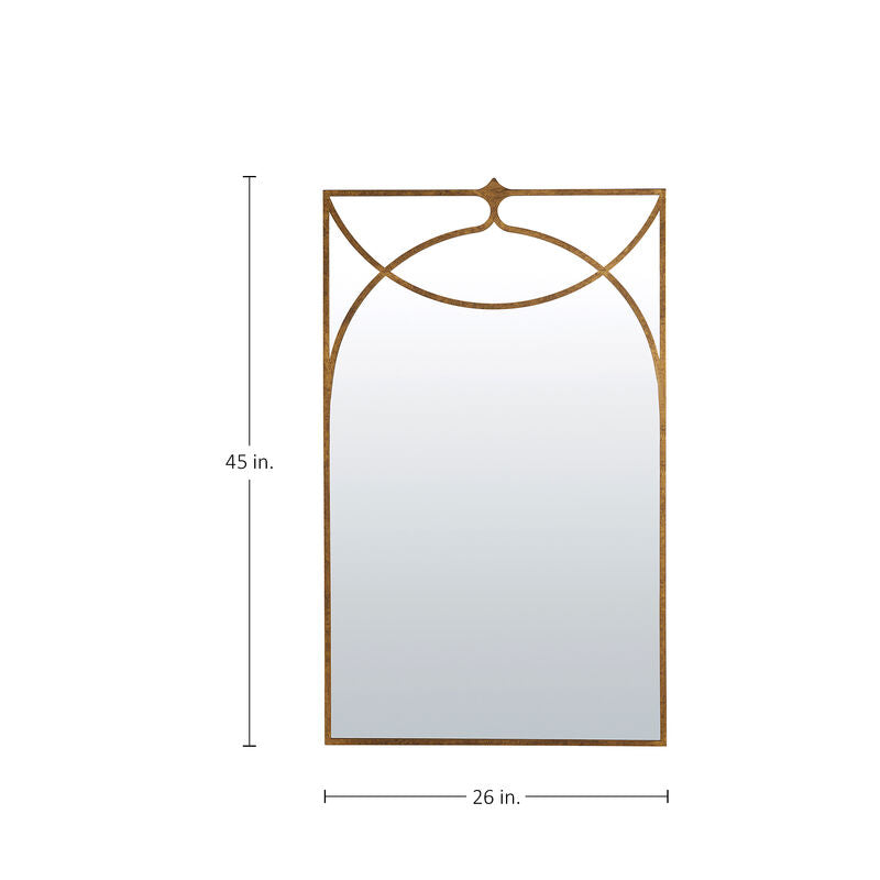 Swan Mirror - Gold