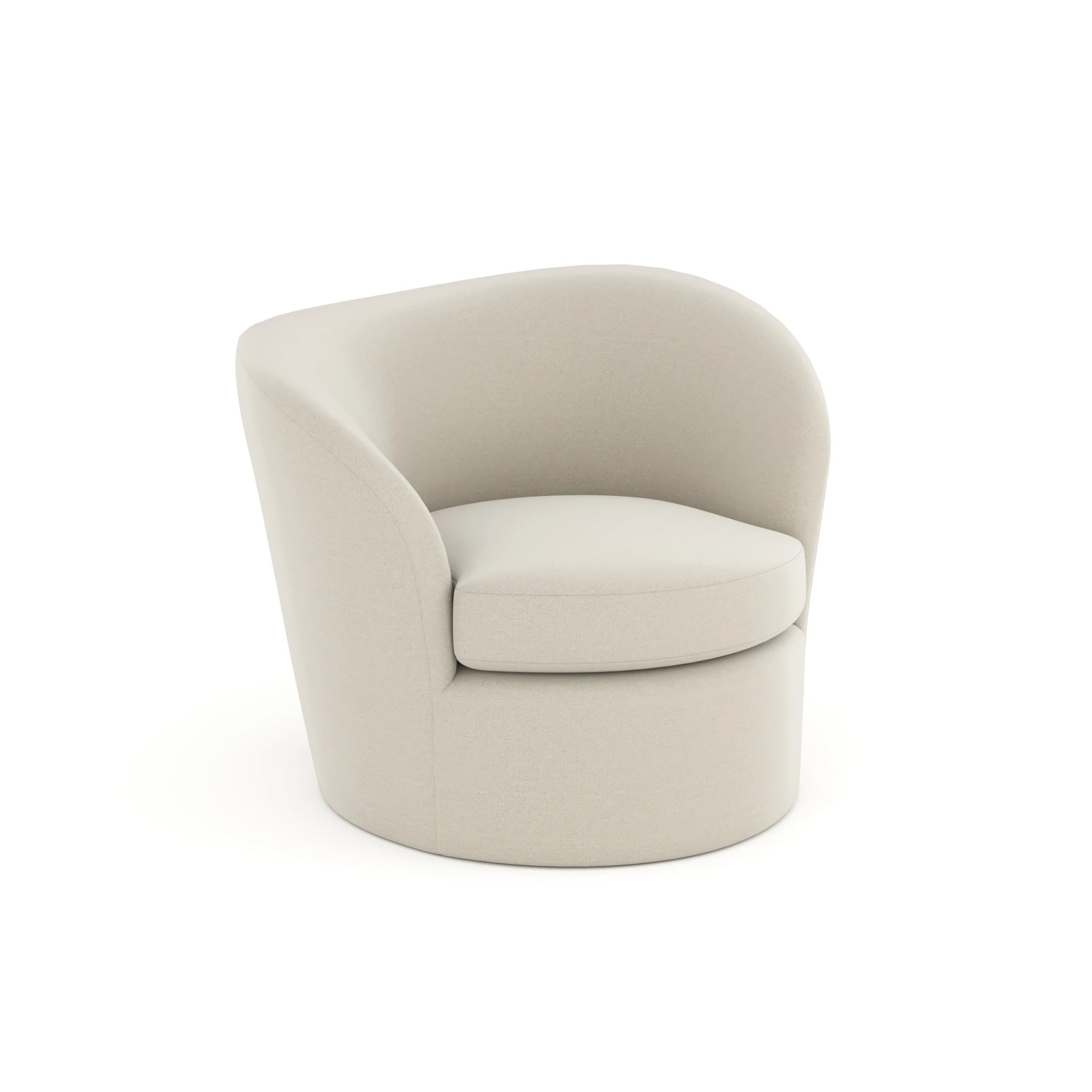 Quasi  Laf Swivel Chair – Accent Chairs by Caracole | Sutter & Vale