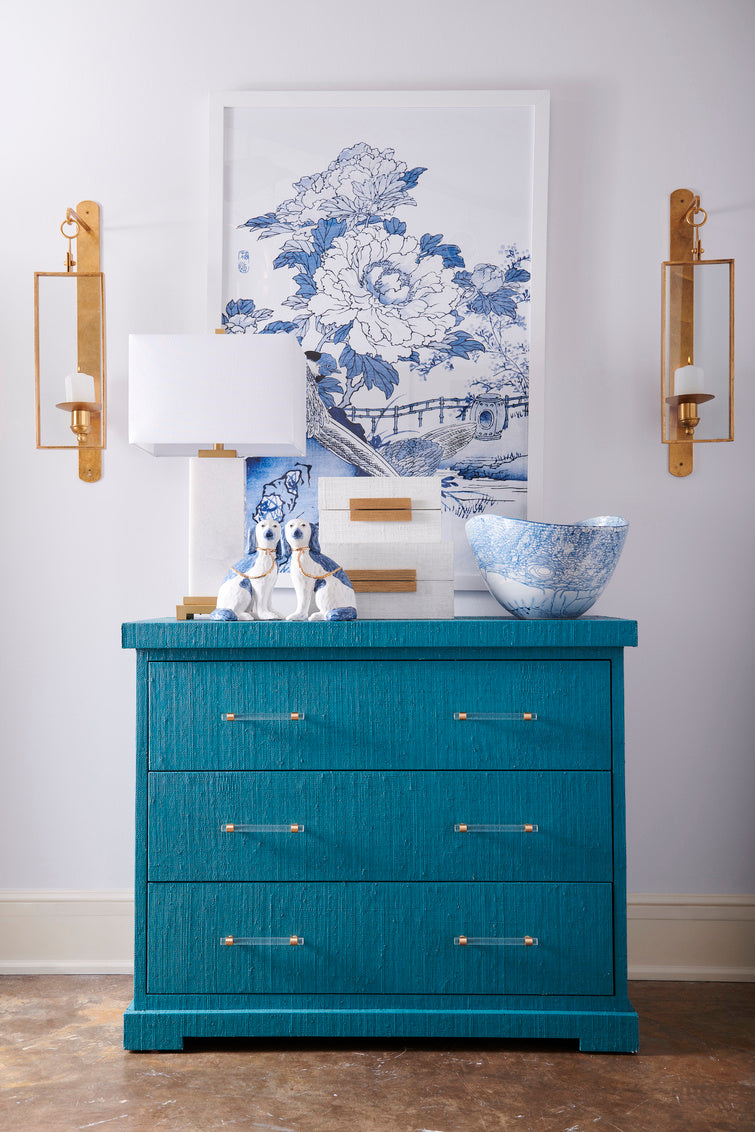 Clifton Side Chest - Blue