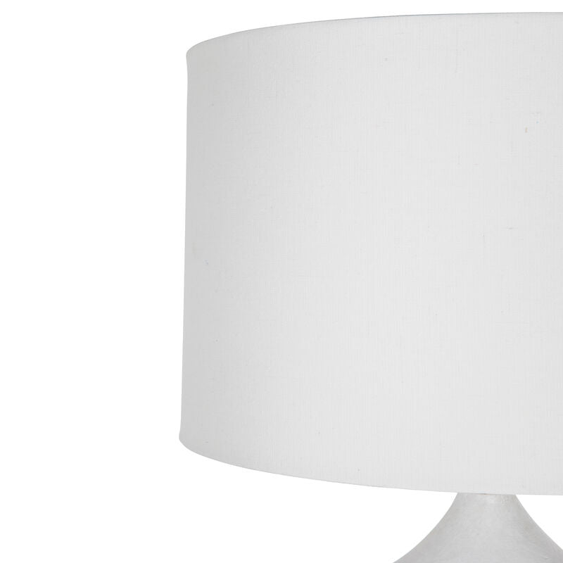 Maddox Table Lamp-White