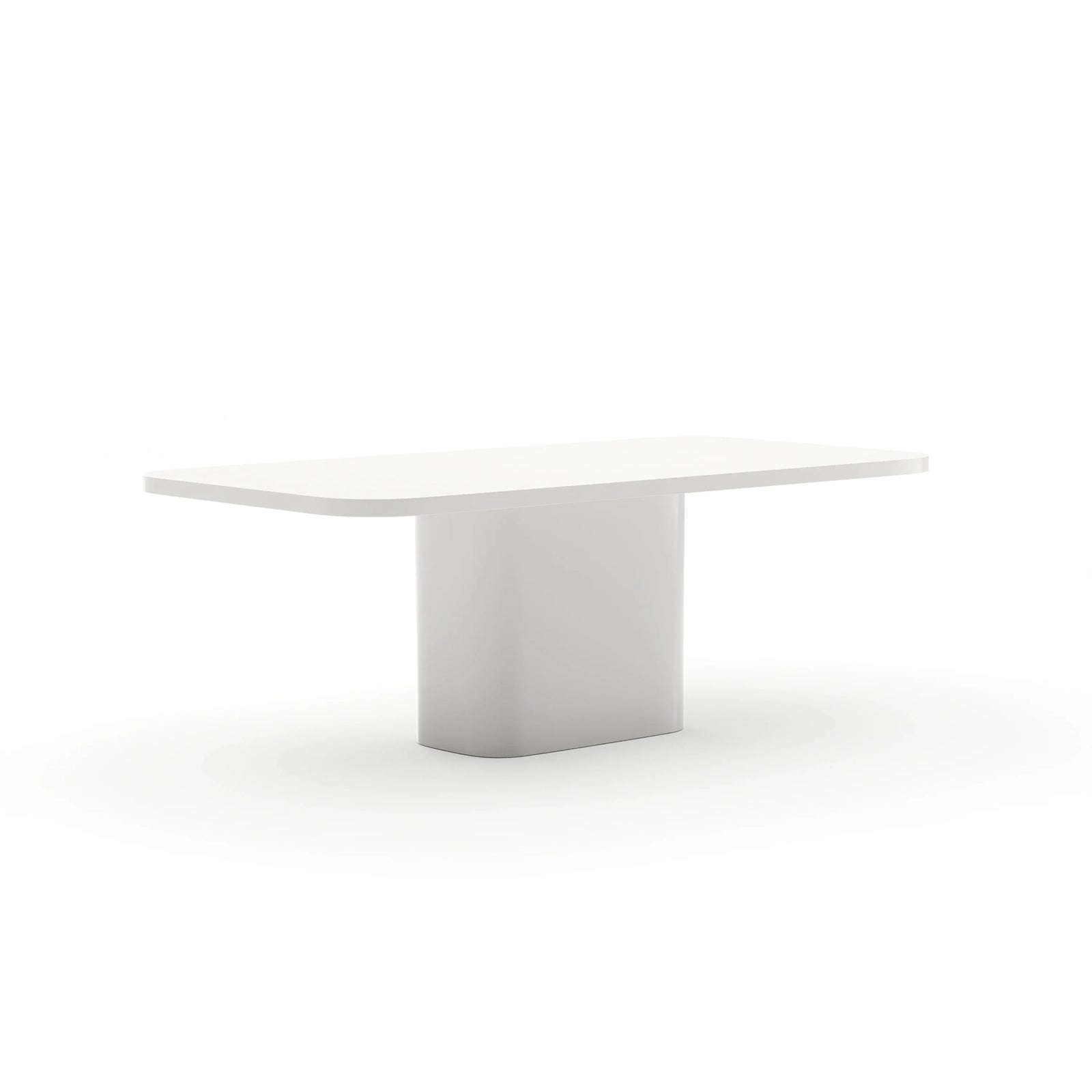 Atom Dining Table - Latte