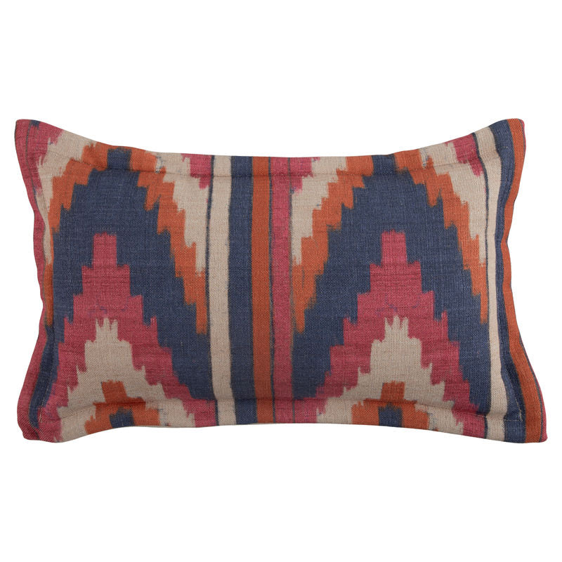 Tribal Geo Taupe Poly 22x22