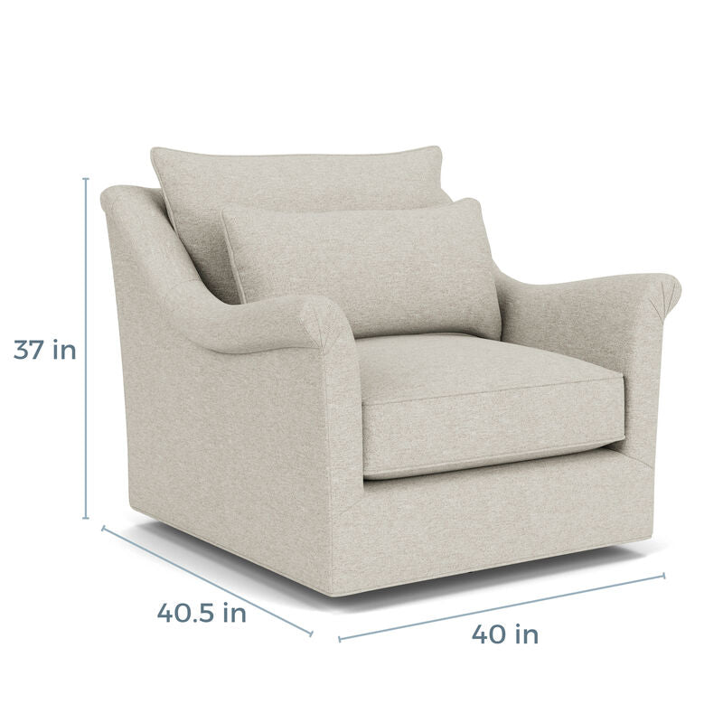 Westley Swivel Chair Shallow Depth Only