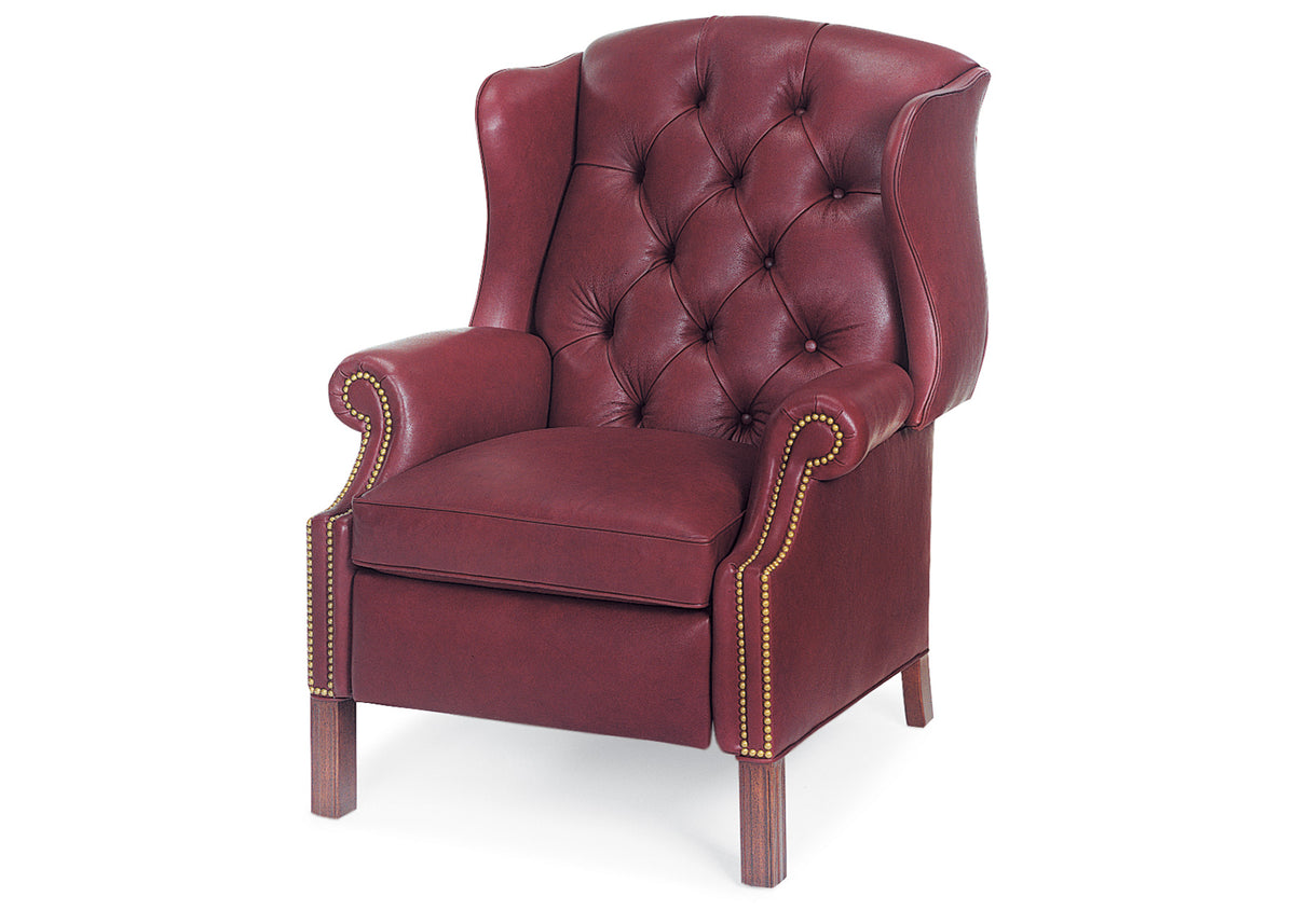 Browning Tufted Wing Chair Recliner