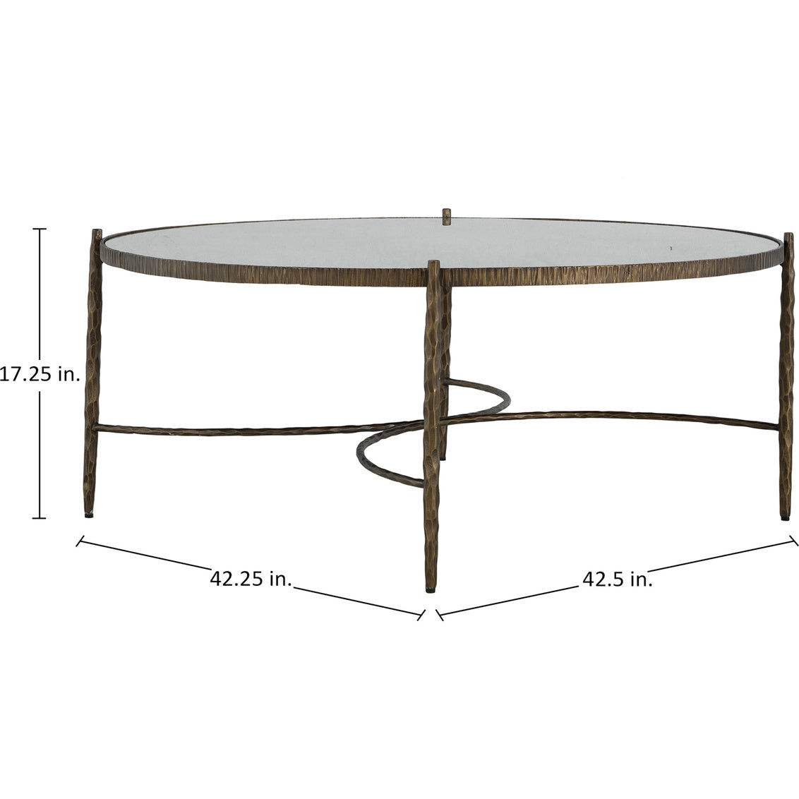 Lyra Mirrored Coffee Table