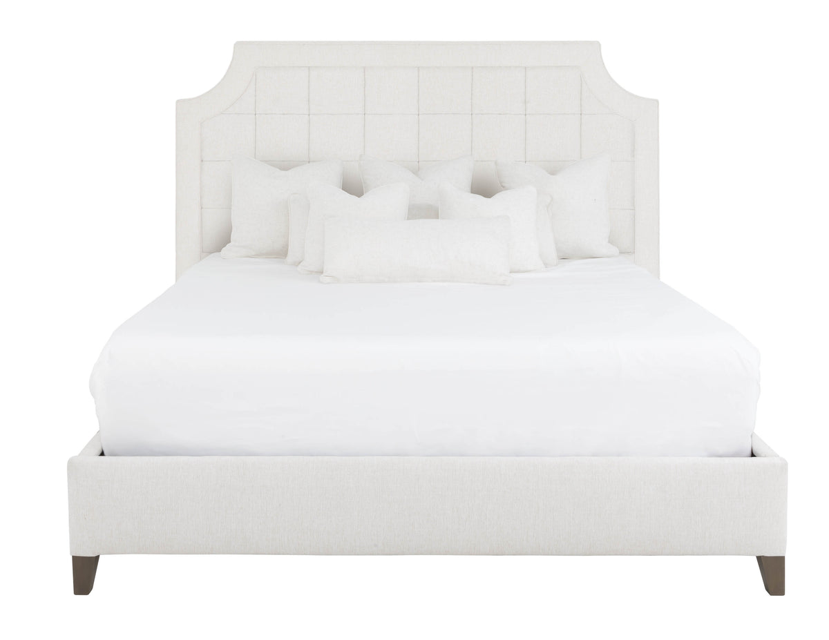 Scallop 66" Biscuit Tuft King Bed (10BT-KB-M) - Fairfield Chair