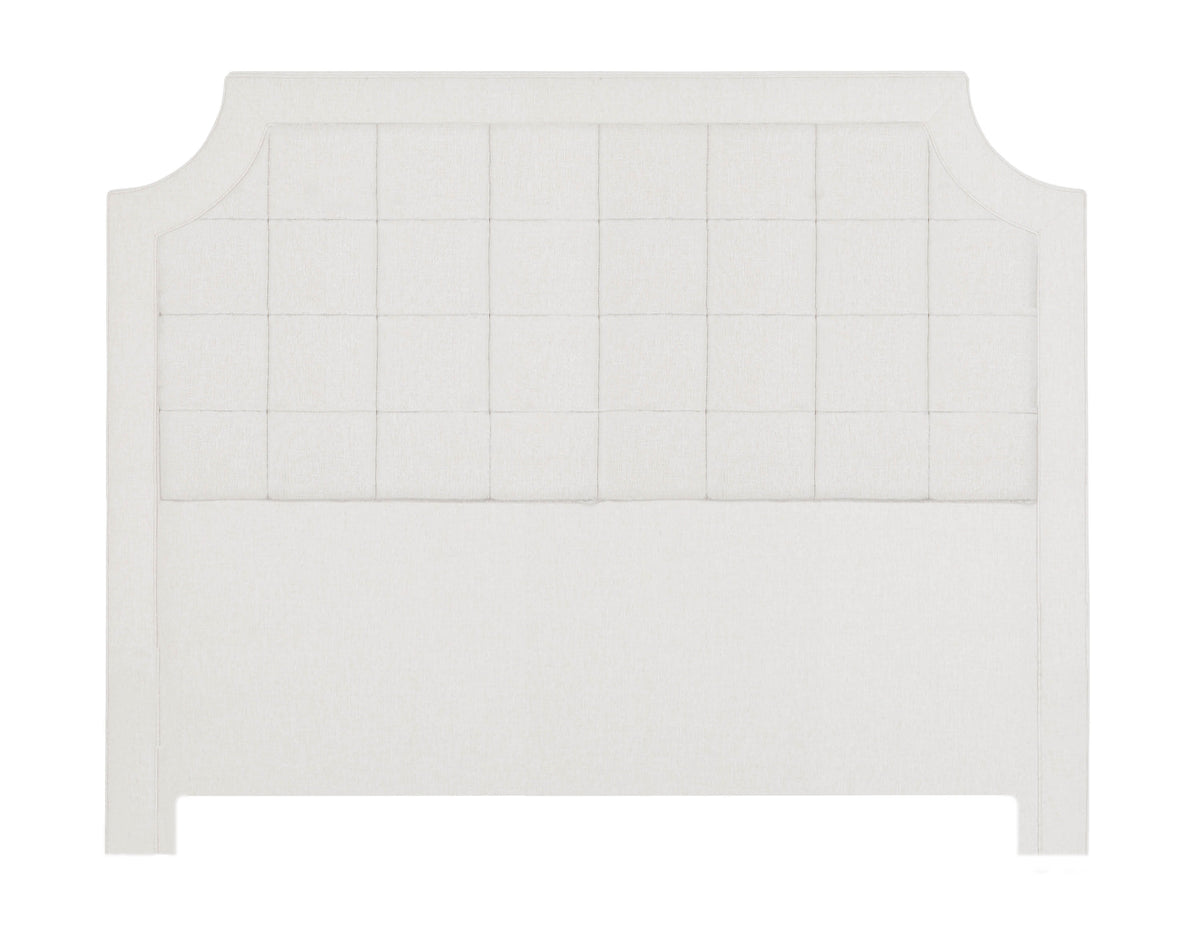 Scallop 66" Biscuit Tuft King Headboard (10BU-KH) - Fairfield Chair