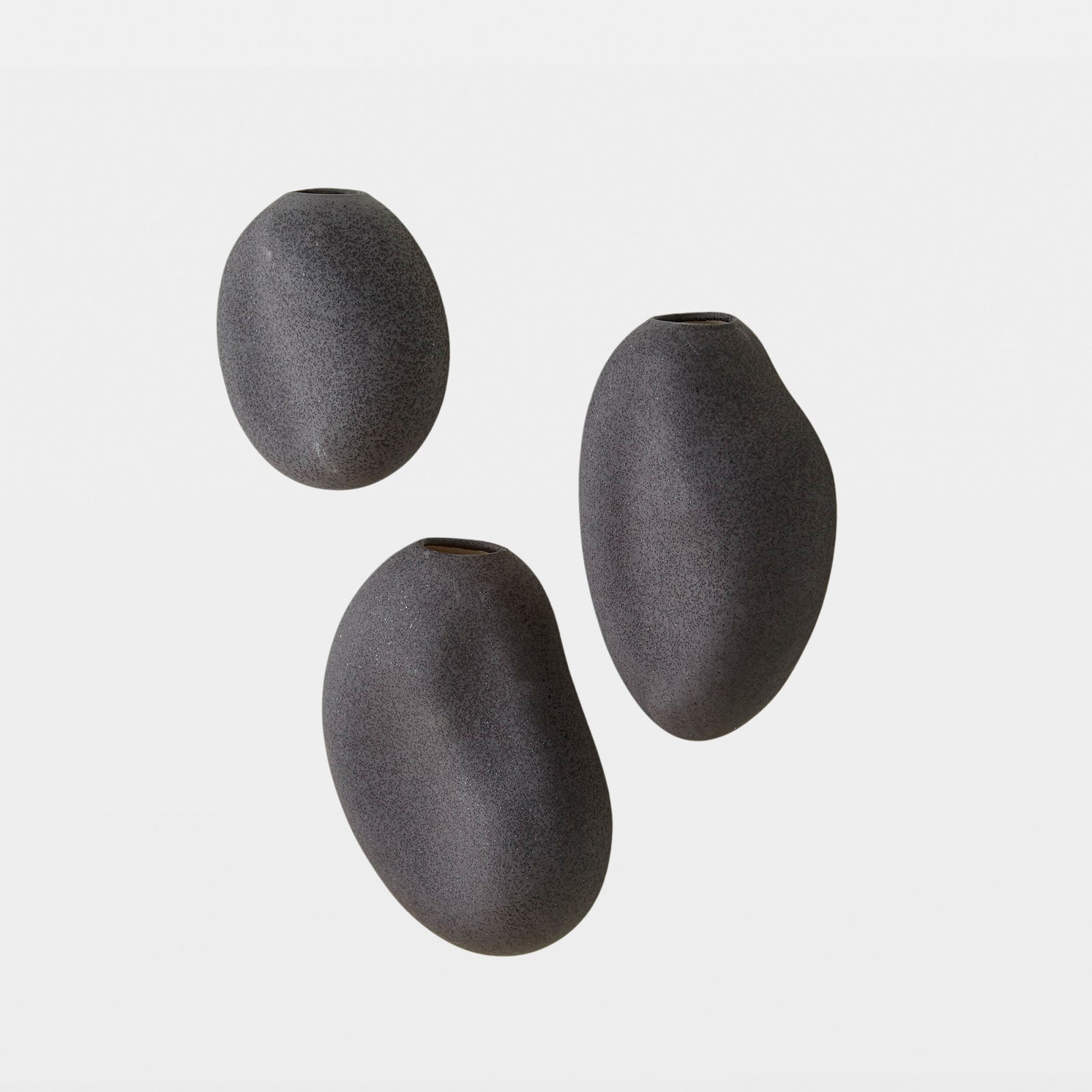 Calcasieu Wall Vases-Black