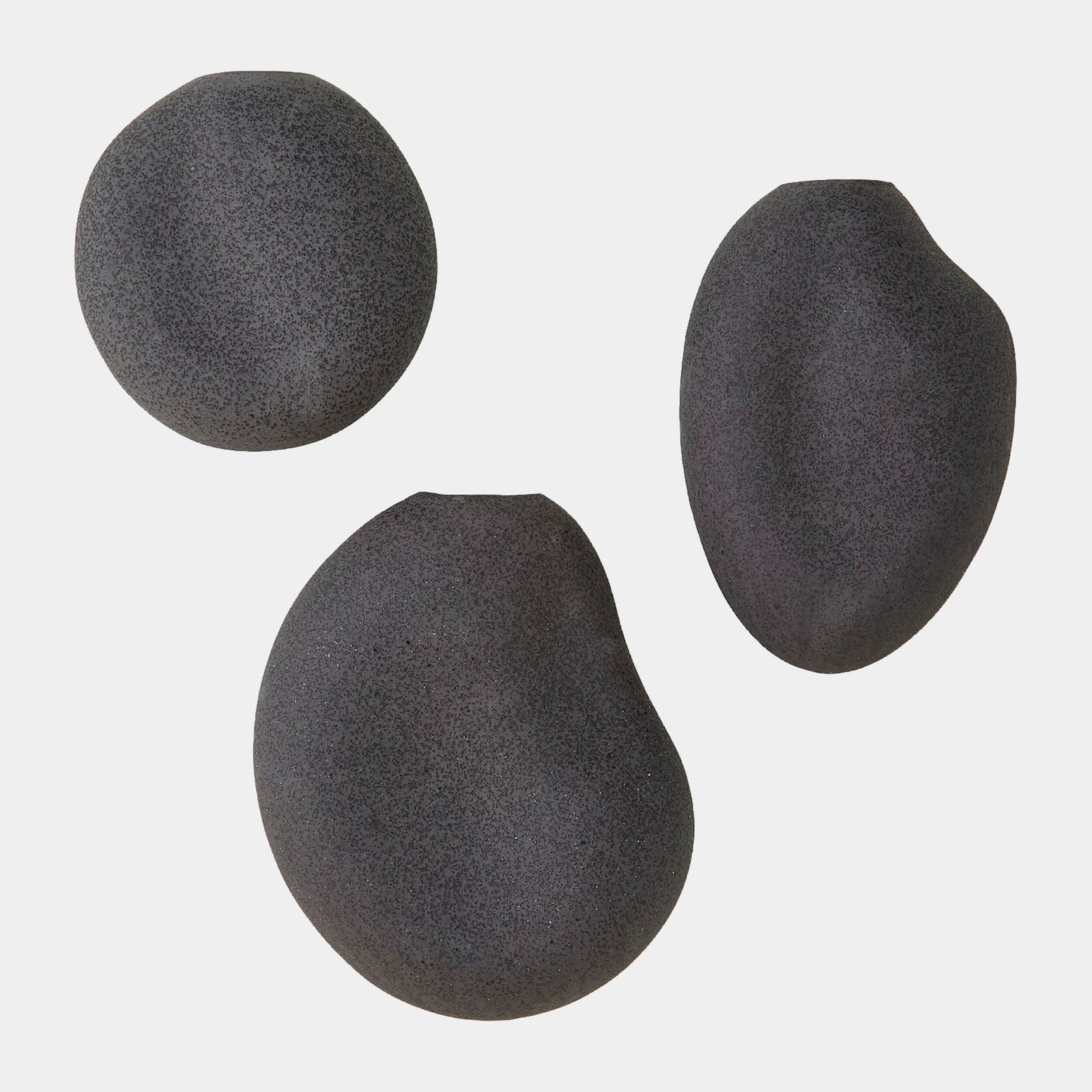 Calcasieu Wall Vases-Black