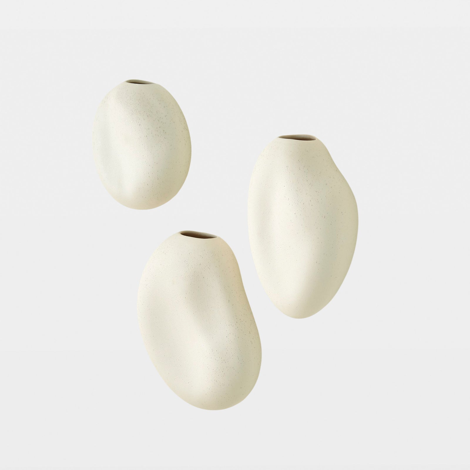 Calcasieu Wall Vases-Ivory