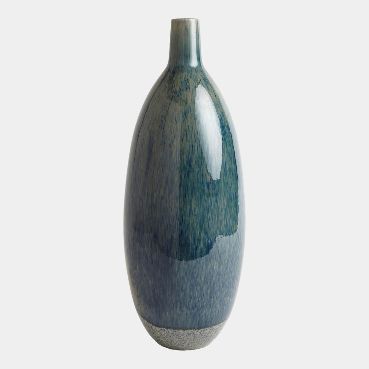 Lanner Vase-Teal-Tall