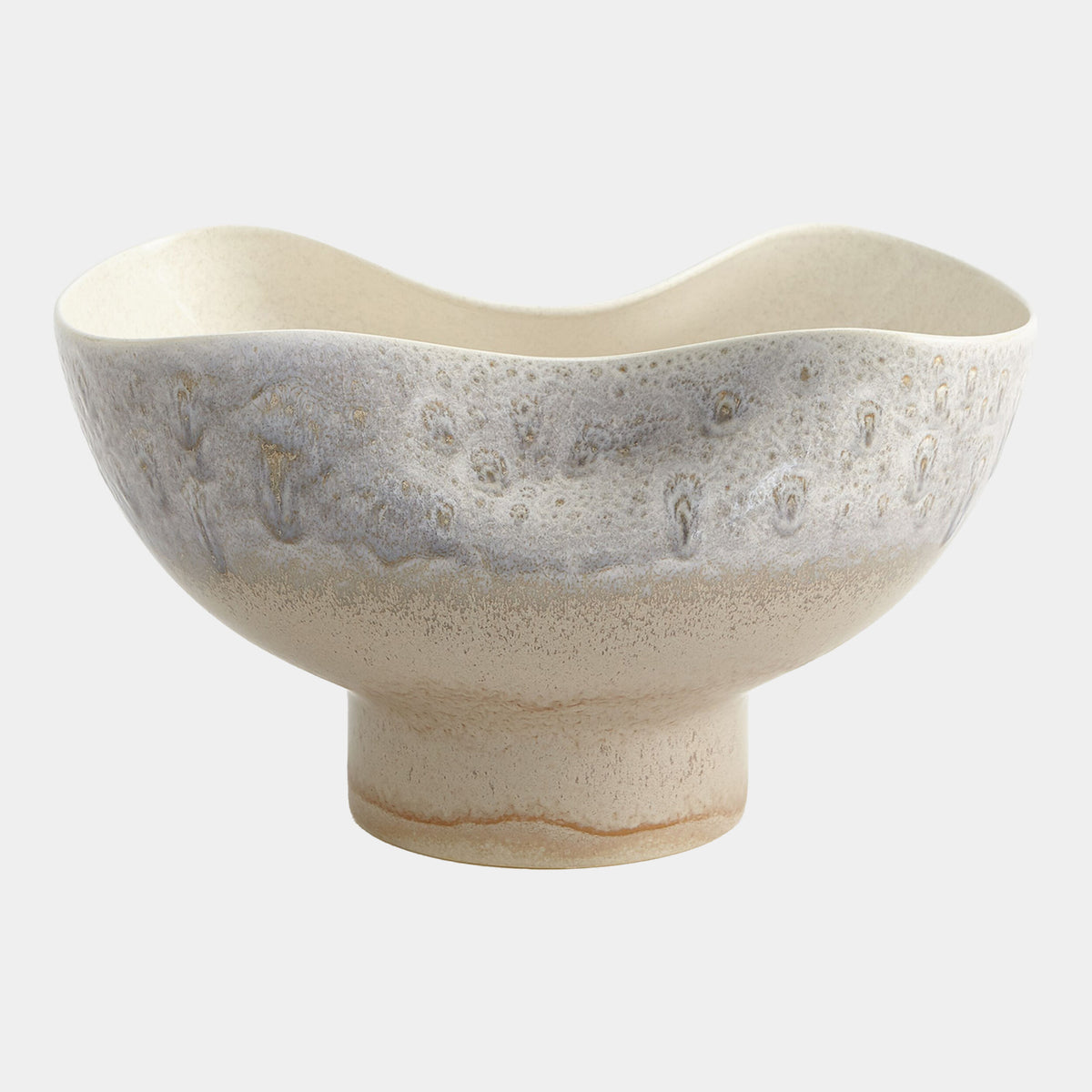 Dented Bowl-Cream Rises
