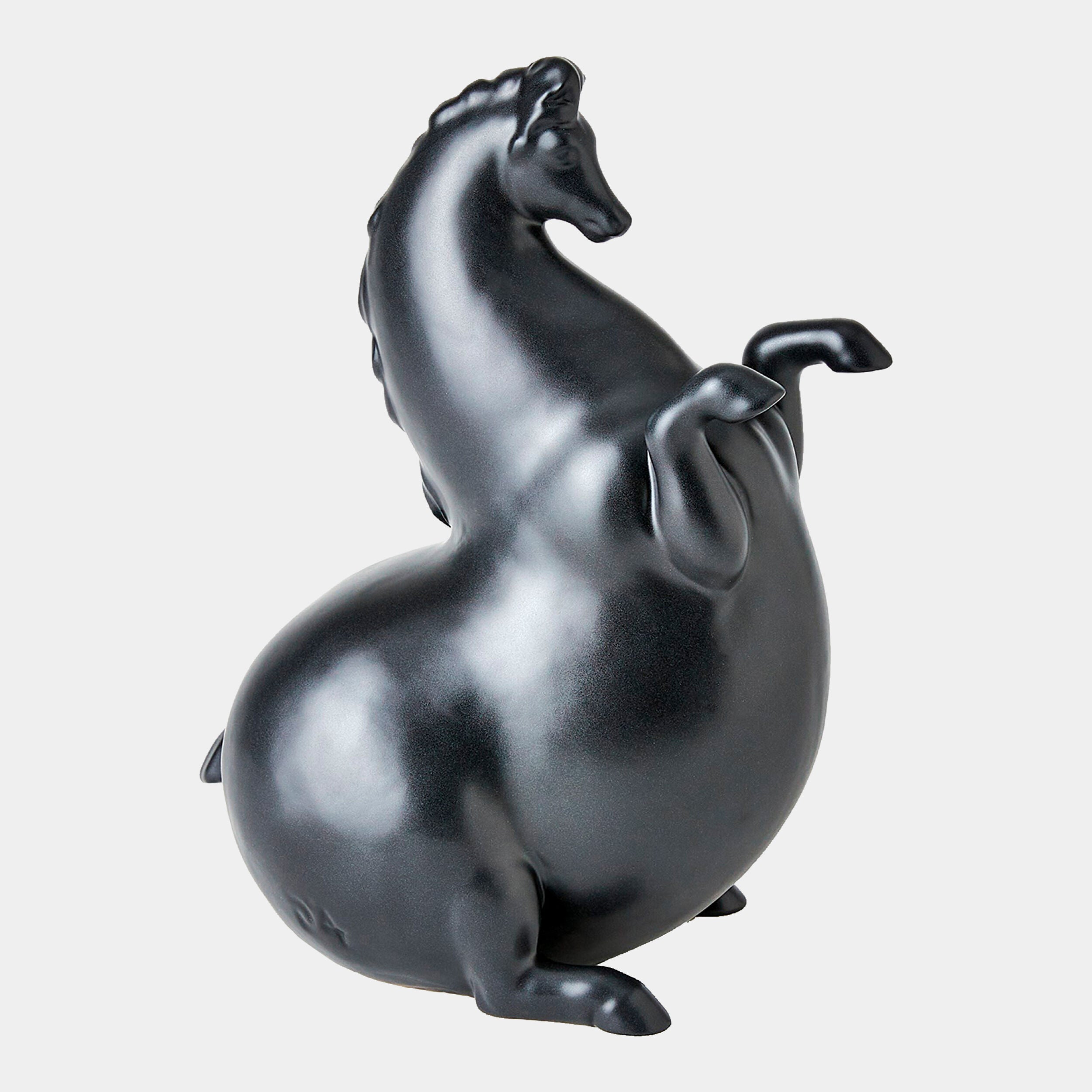 Andalusian Horse-Matte Black