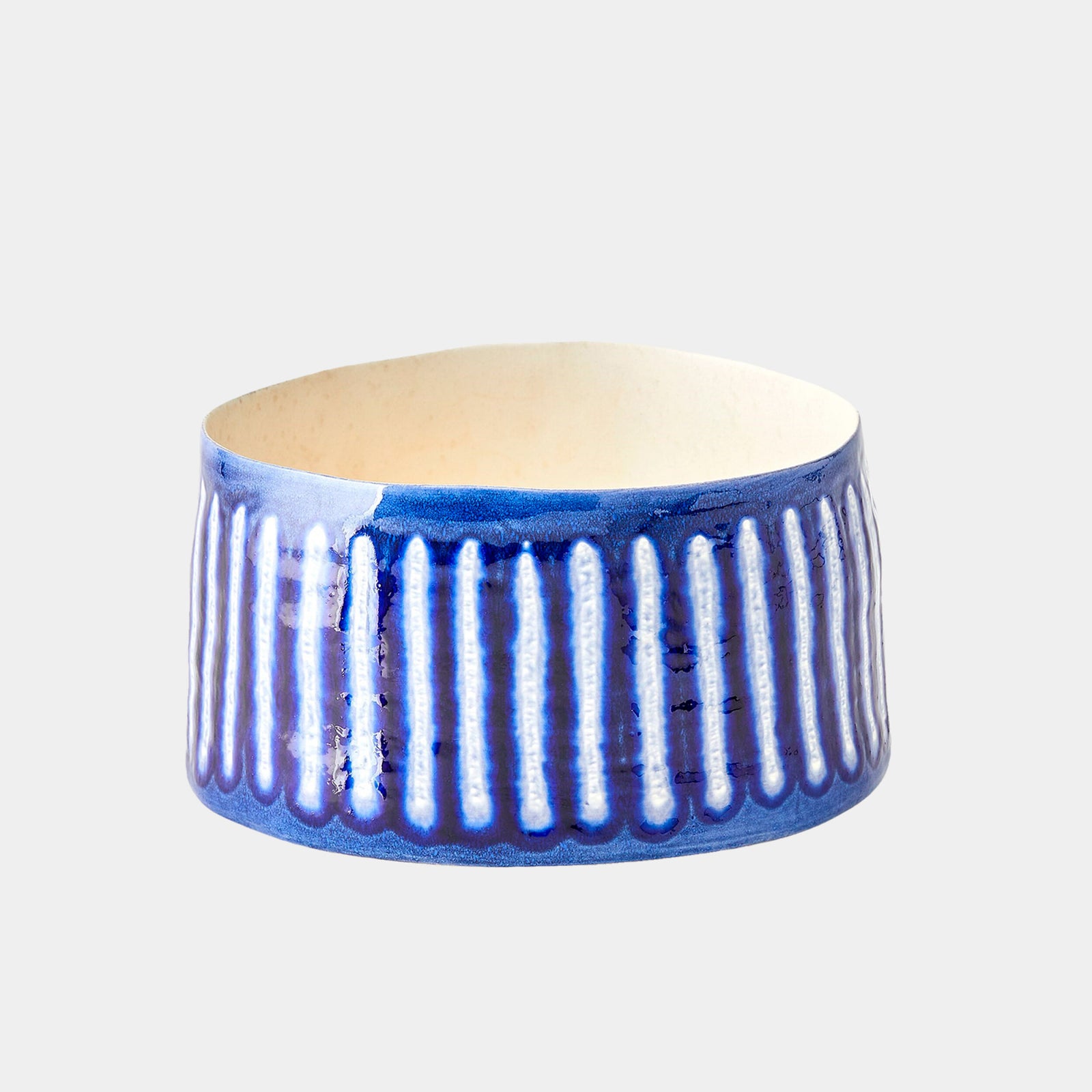Listrado Organic Pot-Cobalt