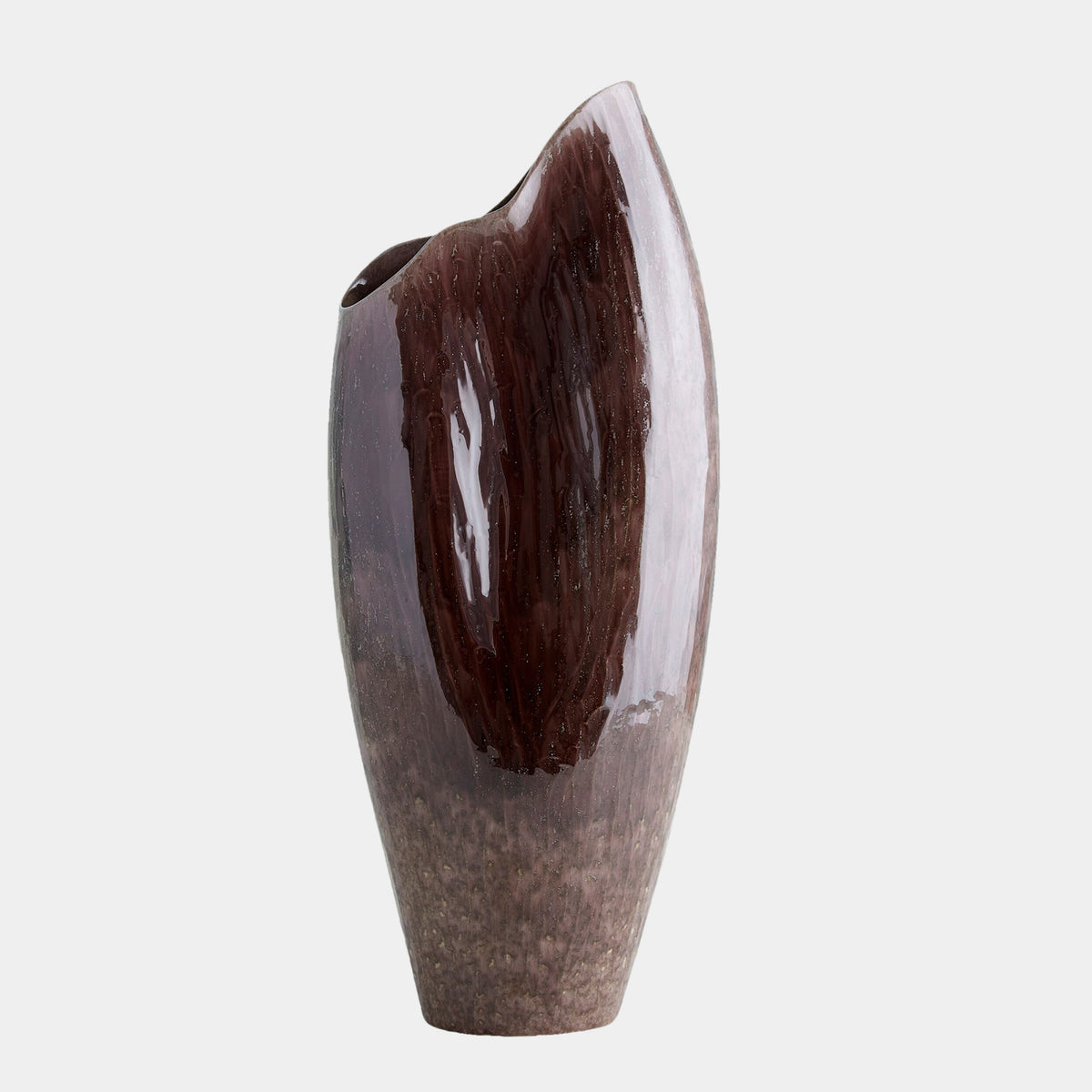 Heimdall Horn Vase-Reactive Amethyst-Tall