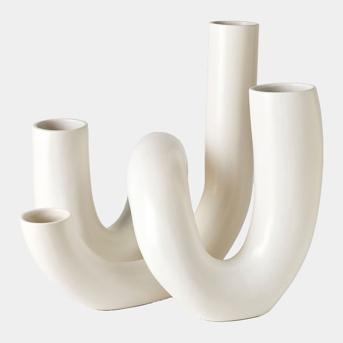 Cellentani Vase-Matte White