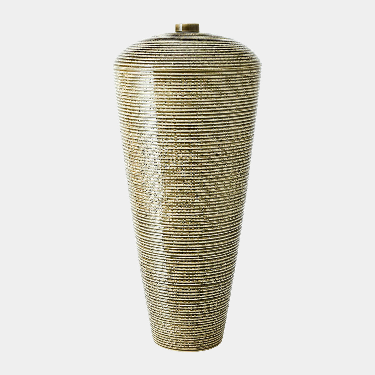 Goliath Domed Vase-Sage-Wide