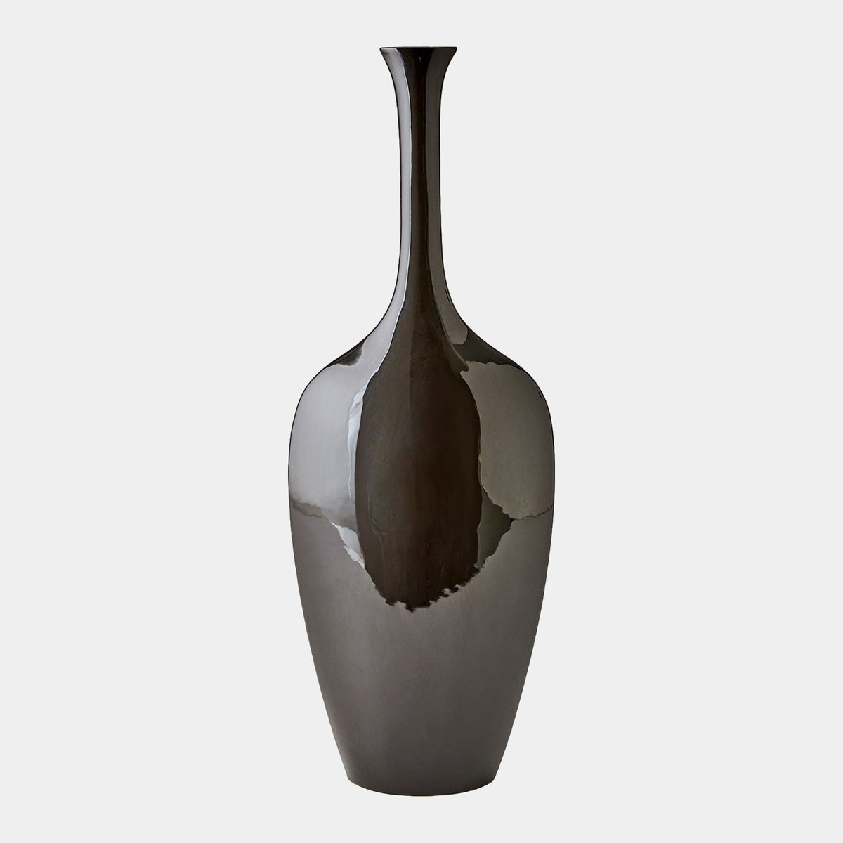 Silhouette Vase-Black-Slim