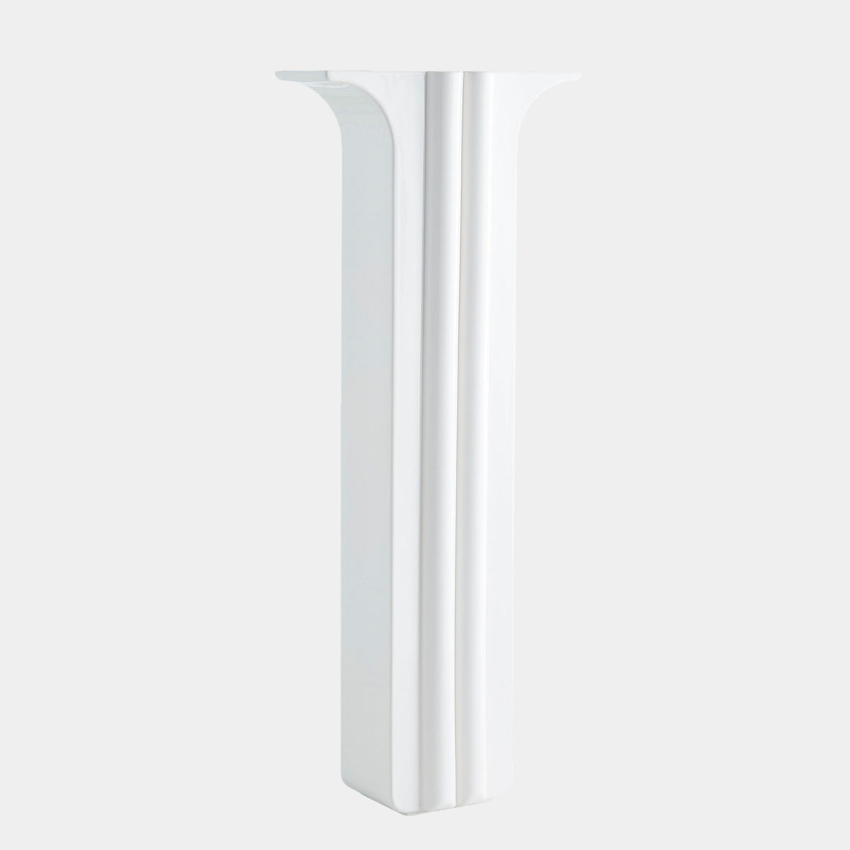 Flying Column Vase-White-Slim