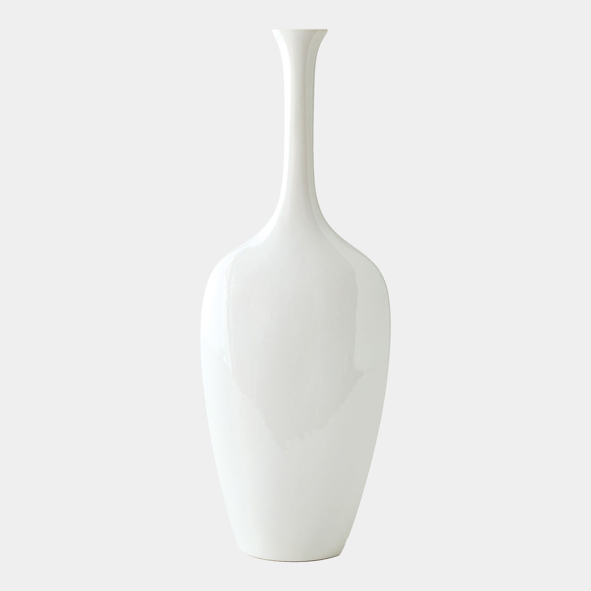 Silhouette Vase-White-Slim