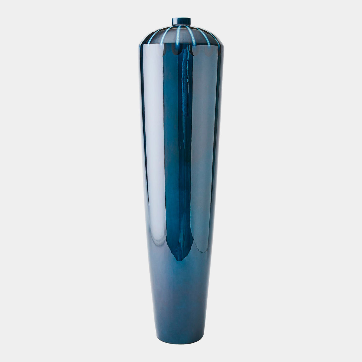 Goliath Domed Vase-Reactive Blue-Tall