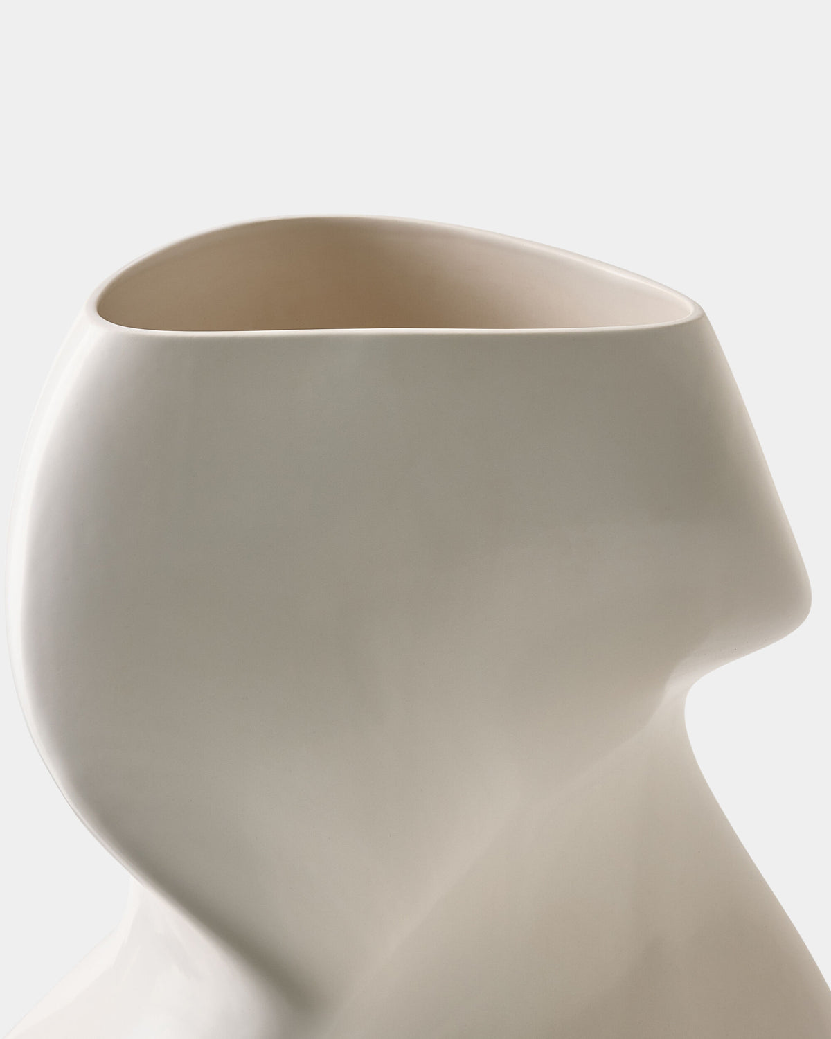 Resonant Vase-White