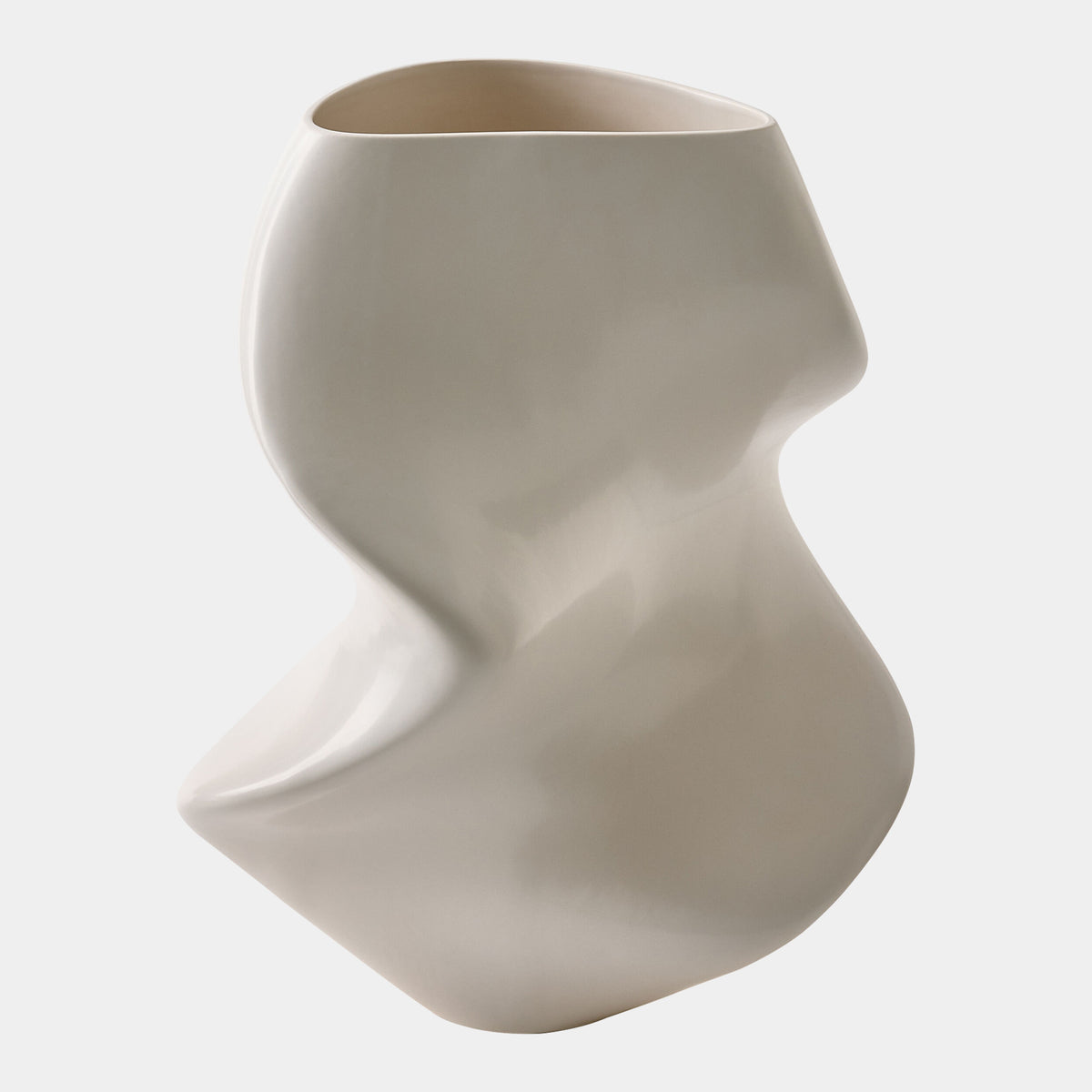 Resonant Vase-White