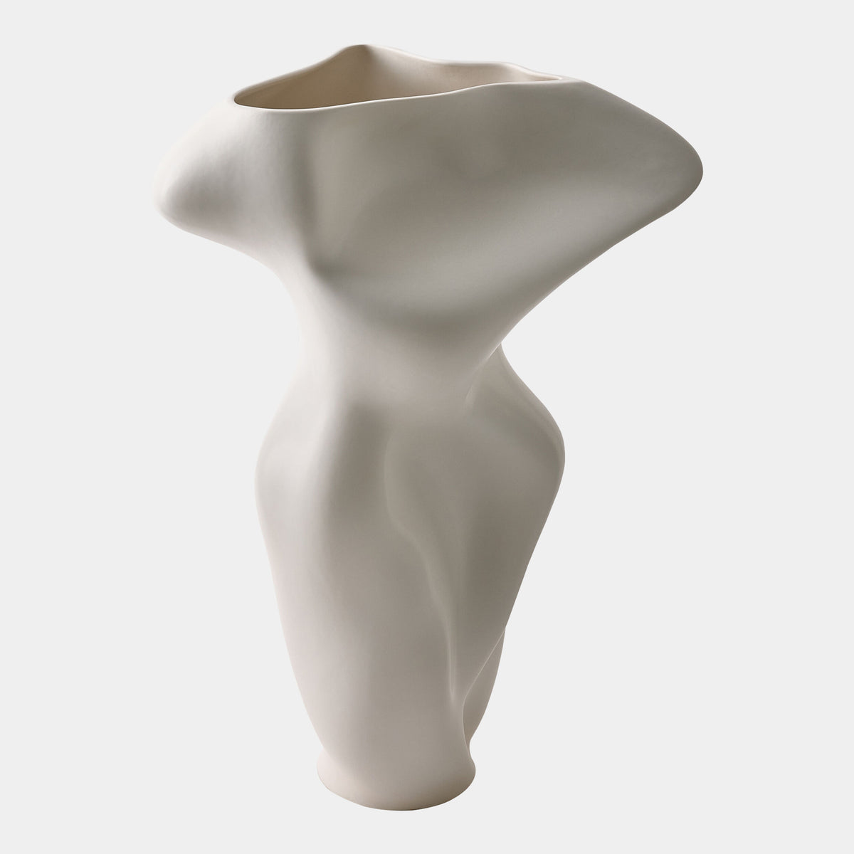 Cadence Vase-White
