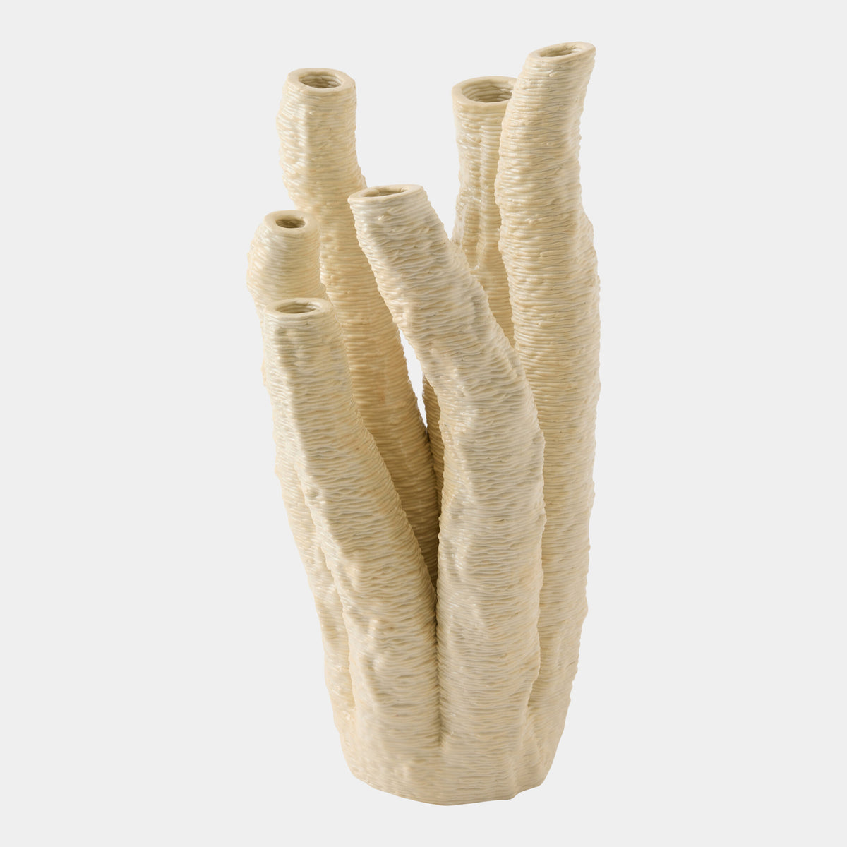 Coral Vase-Beige